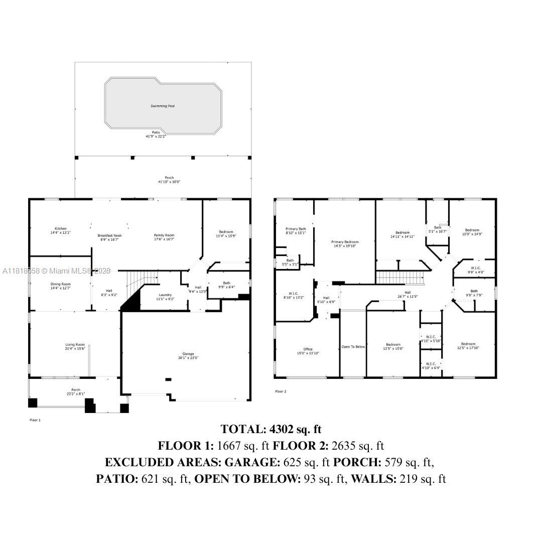 Weston, Florida, 33327, United States, 6 Bedrooms Bedrooms, ,4 BathroomsBathrooms,Residential,For Sale,1850132