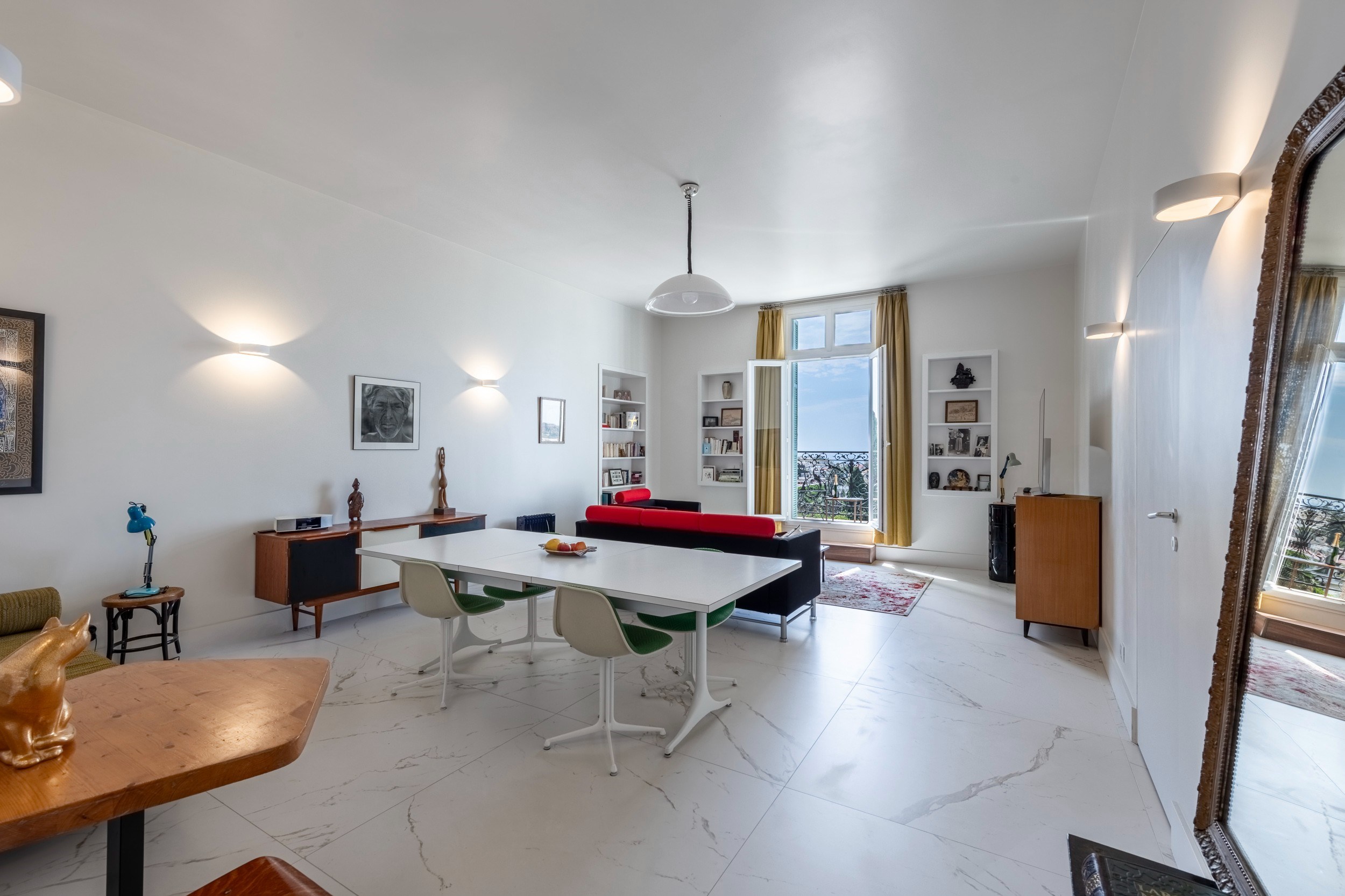  Nice Cimiez bourgeois apartment, historic building balcony open view near centre - 物件實景