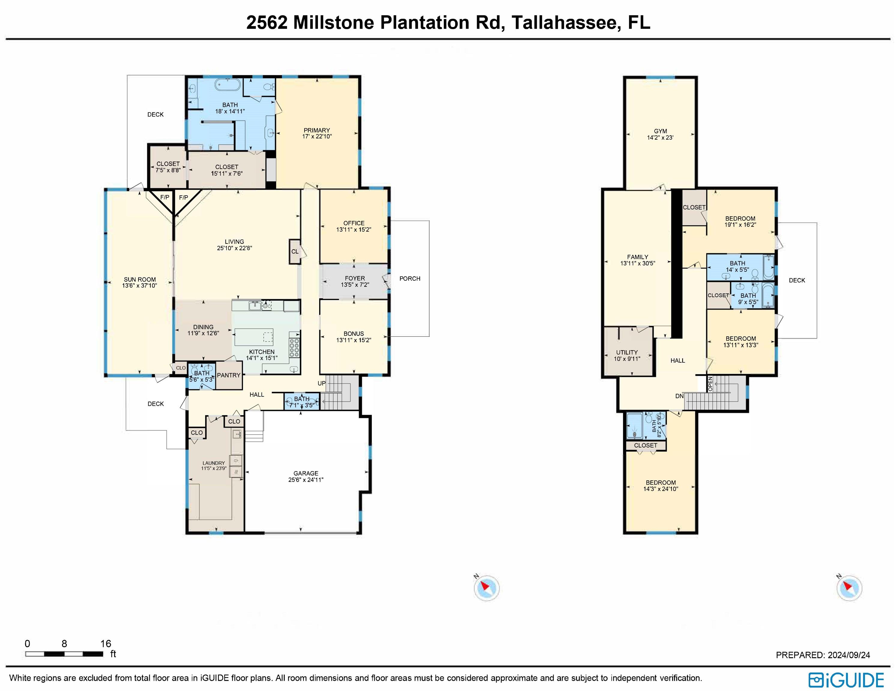 Tallahassee, Florida, 32312, United States, 4 Bedrooms Bedrooms, ,6 BathroomsBathrooms,Residential,For Sale,1846572