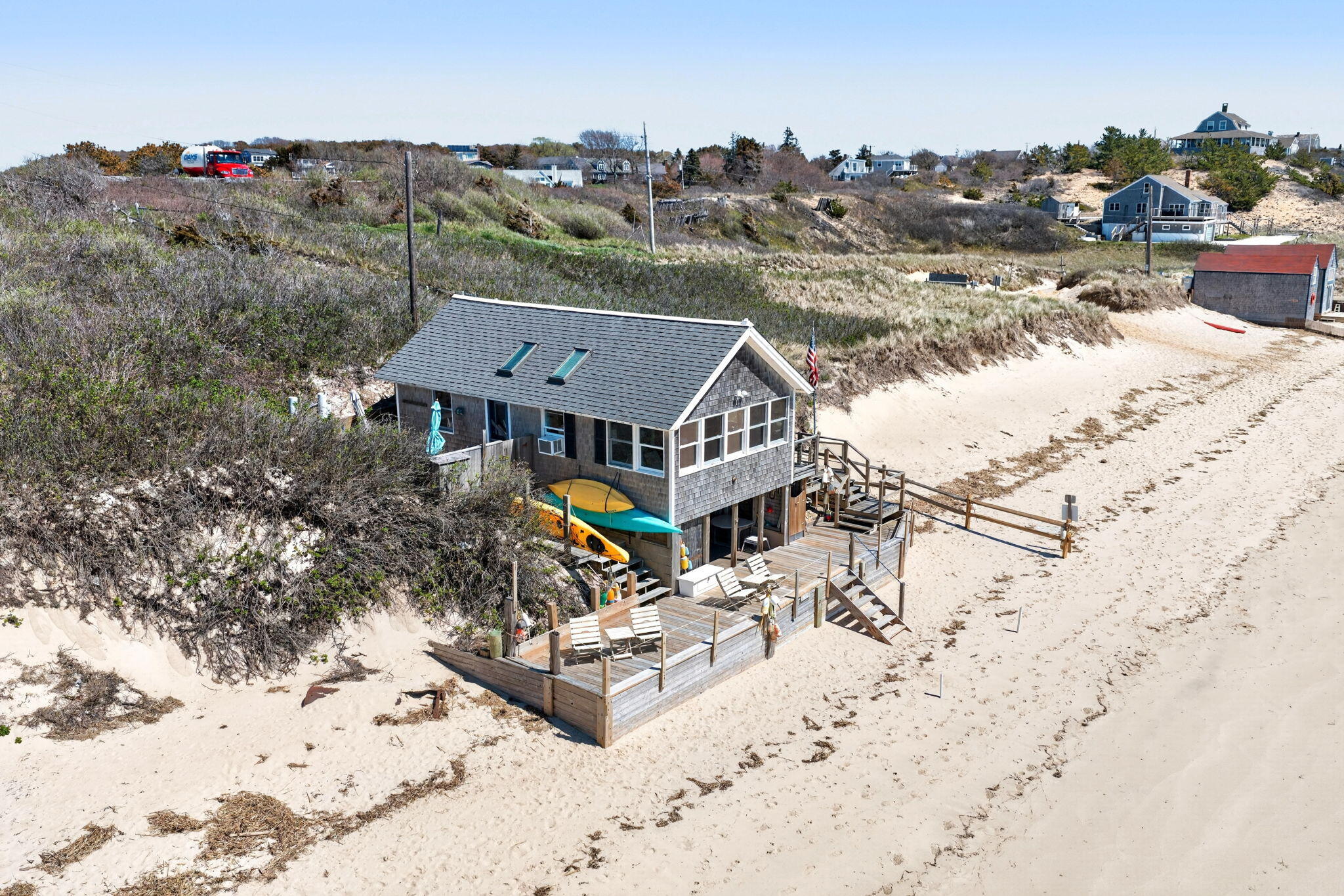  North Truro Beachfront Cottage with Private Bay Access - 物件實景