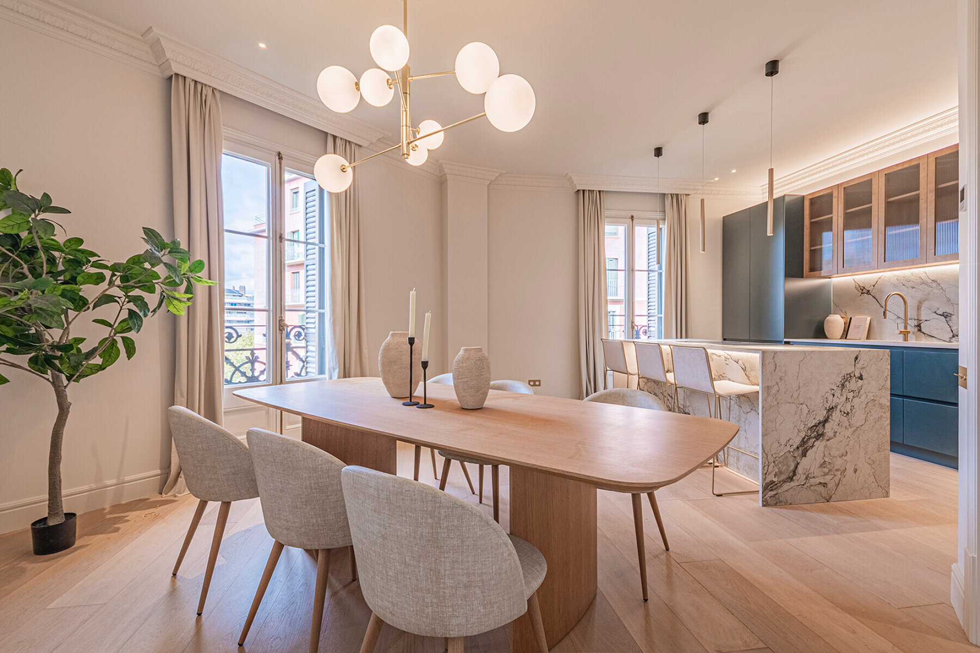  Designer penthouse with a private terrace in the Quadrat d’Or - 物件實景