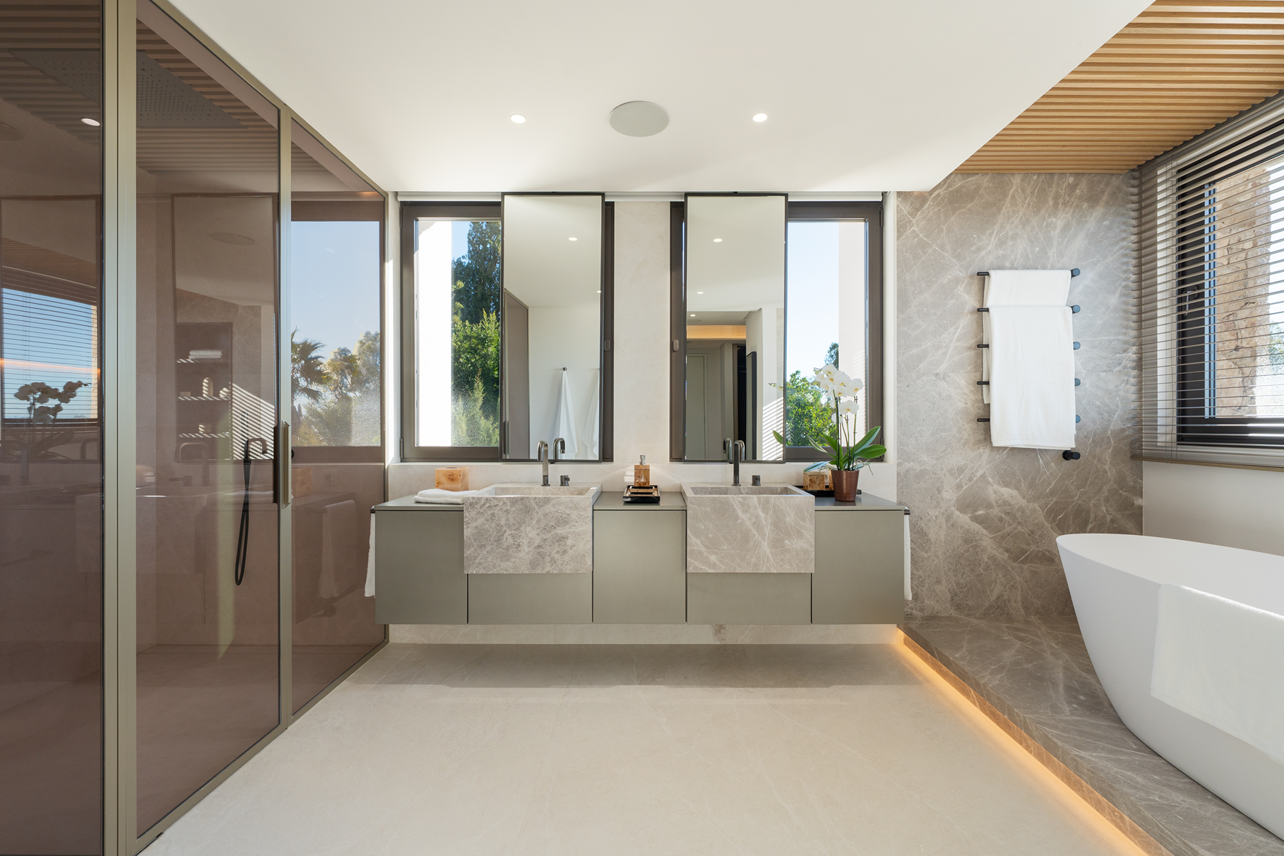  Contemporary designer villa with sea views in Marbella