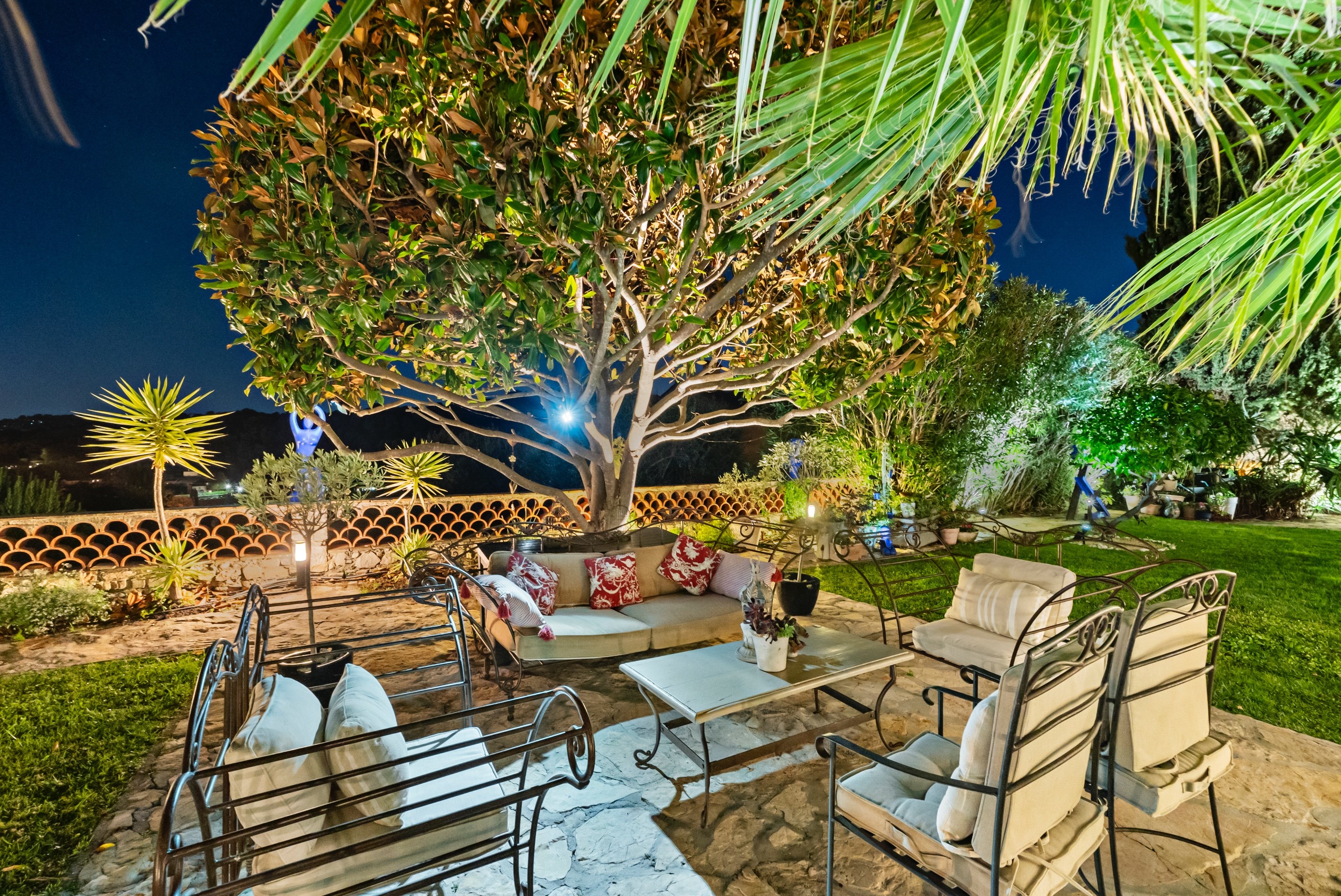  Exceptional stone bastide in Biot with pool and sea views - 物件實景