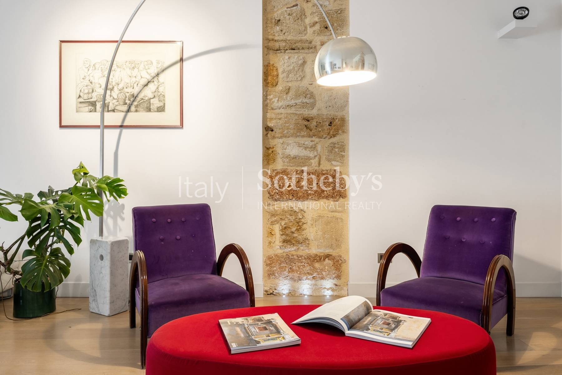 Penthouse with Terrace in the Heart of Palermo
