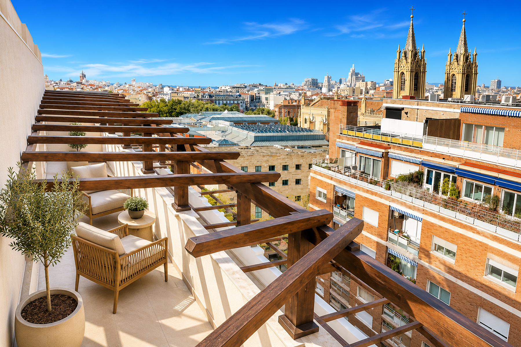  Triplex with three terraces in El Retiro - 物件實景