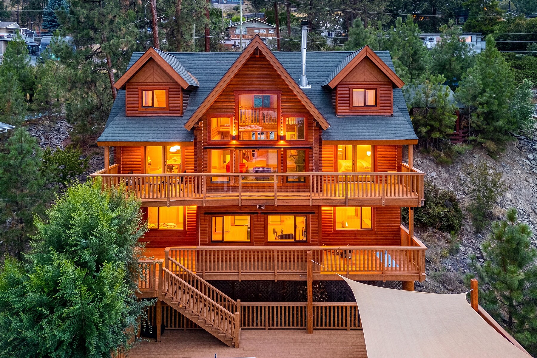  Log and Timber Dream Home - 物件實景