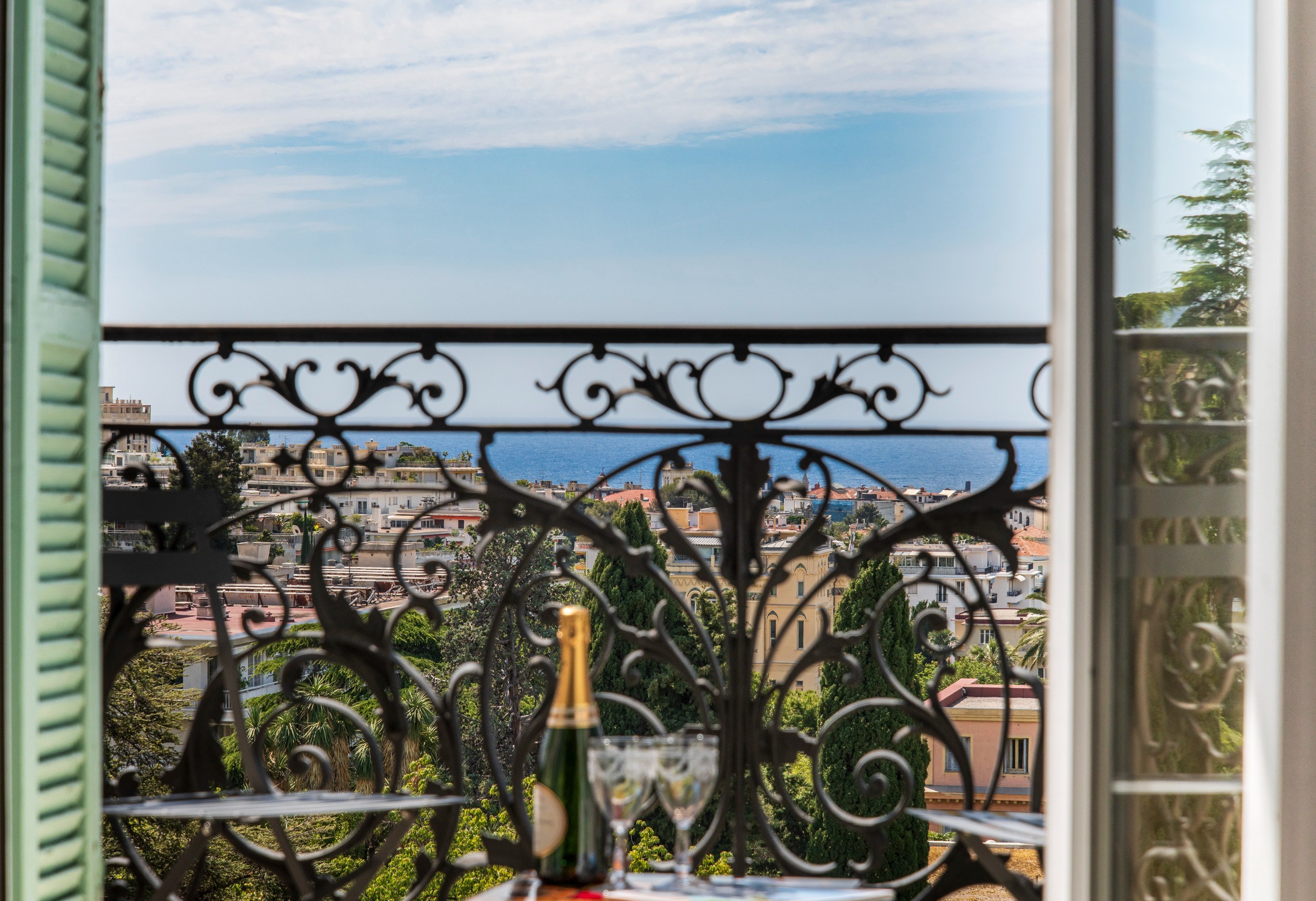  Nice Cimiez bourgeois apartment, historic building balcony open view near centre - 物件實景