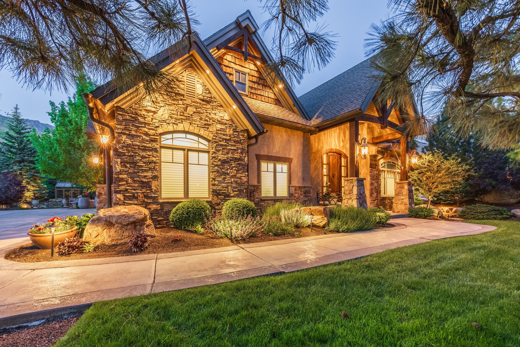  Private Gated Canyon Estate with Resort Grounds & Mountain Luxury - 物件實景