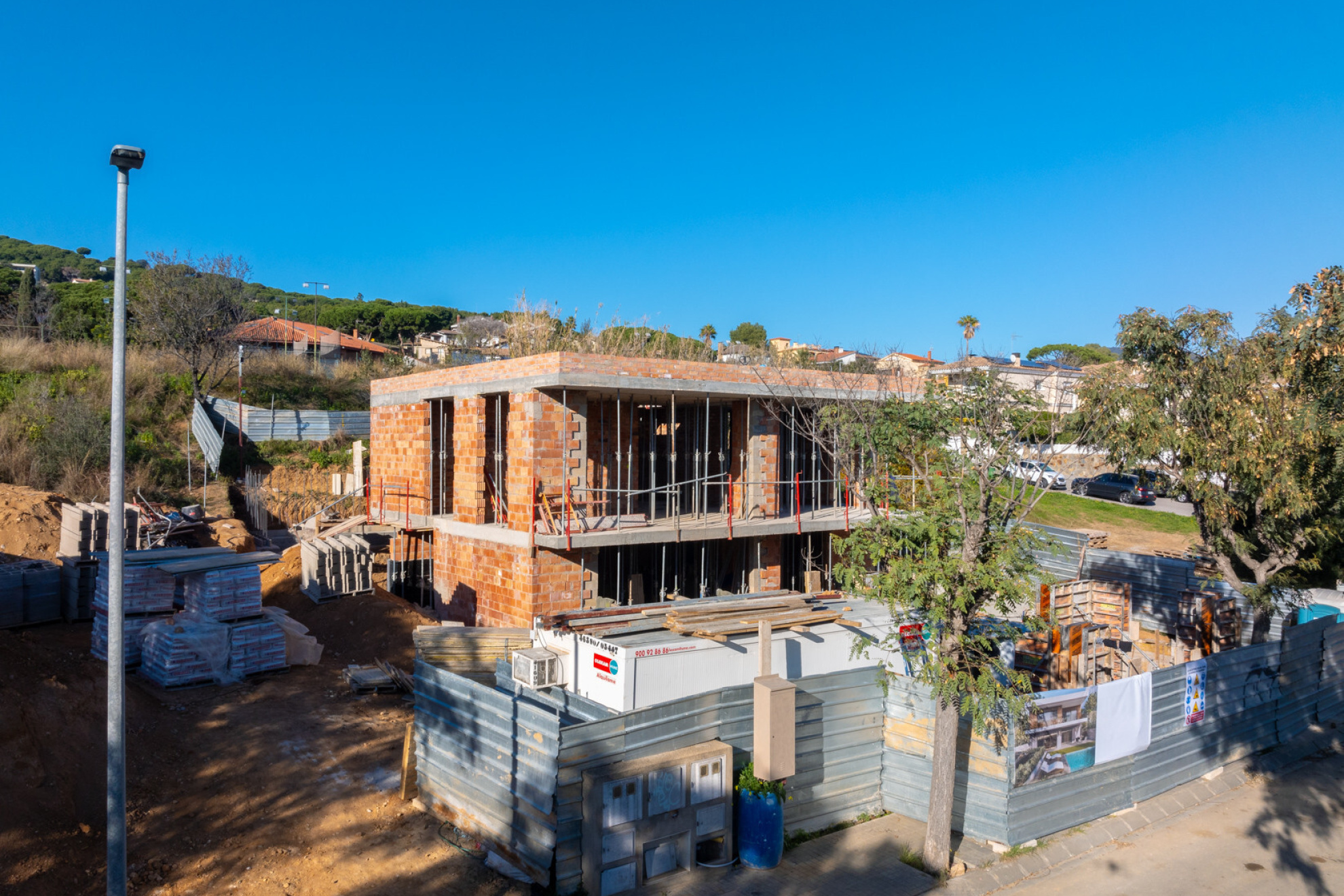  Ecological design house under construction in Vilassar - Costa Barcelona - 物件實景