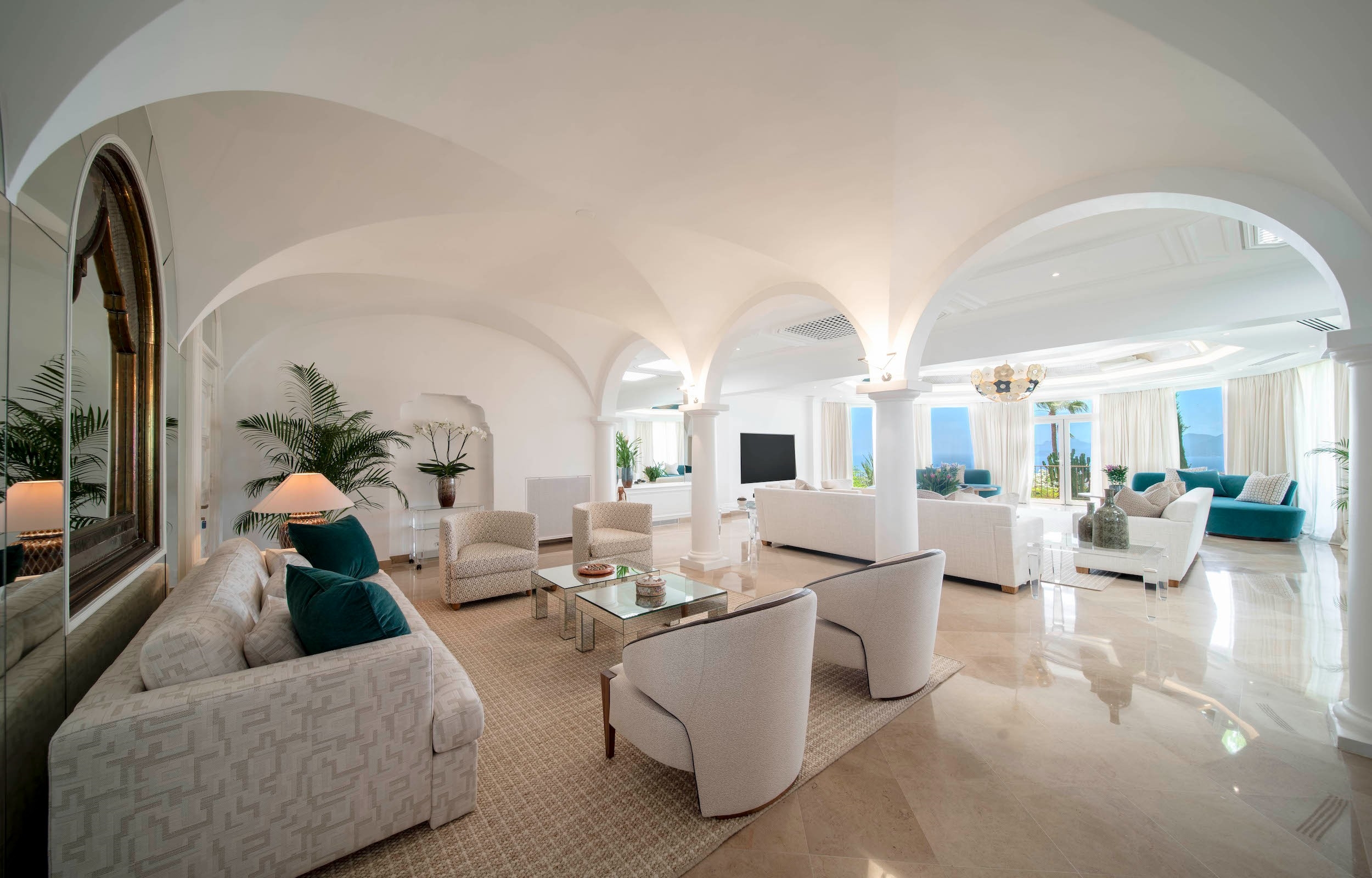  Exceptional private estate with panoramic sea views in Cannes Californie - 物件實景