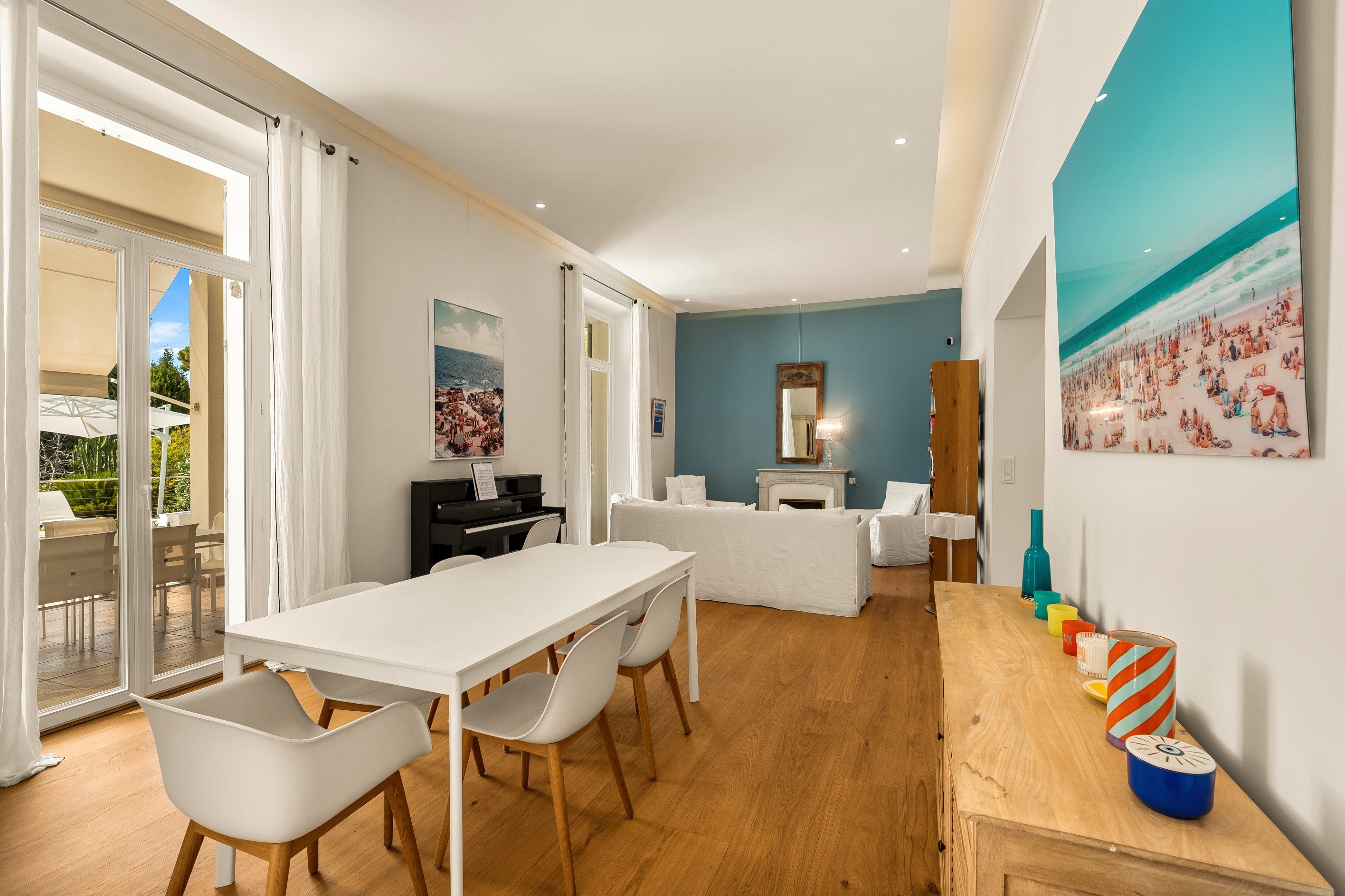  Cannes Petit Juas, six bedroom Belle Époque villa with swimming pool - 物件實景
