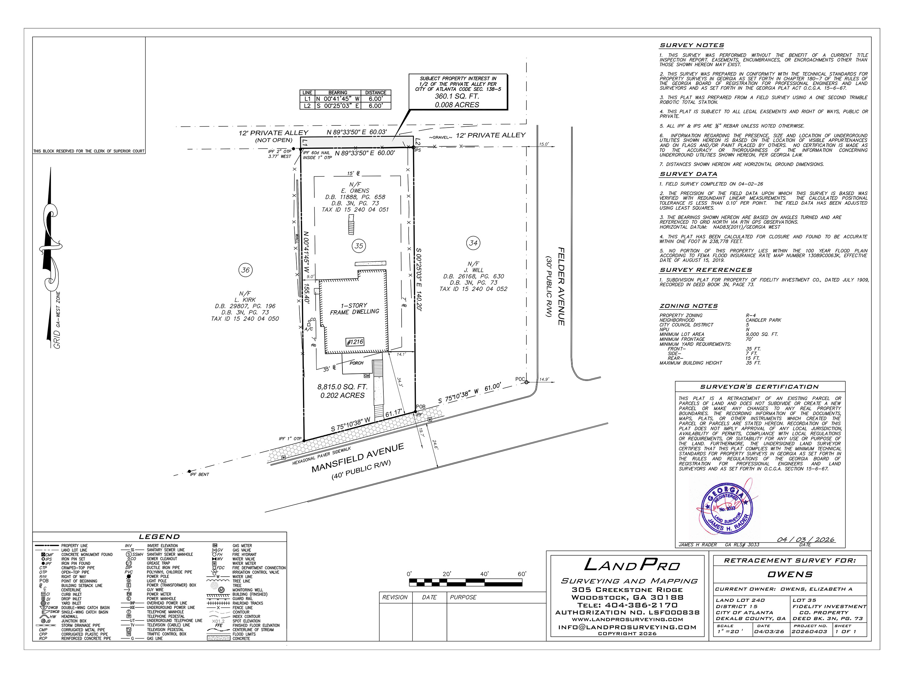  Rare Opportunity to Build Your Dream Home in Prime Candler Park - 物件實景