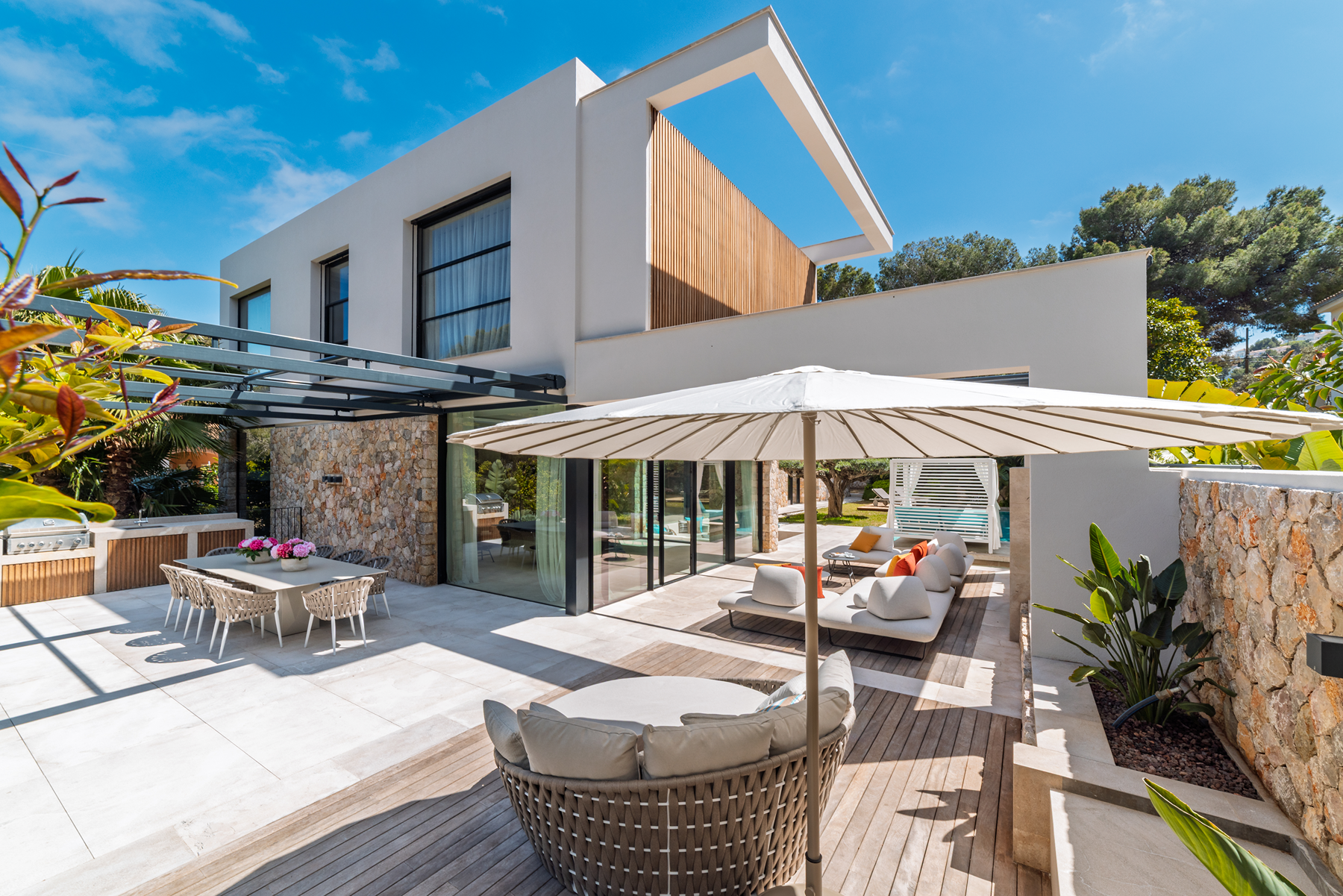  Beautiful newly built villa in Nova Santa Ponsa - 物件實景