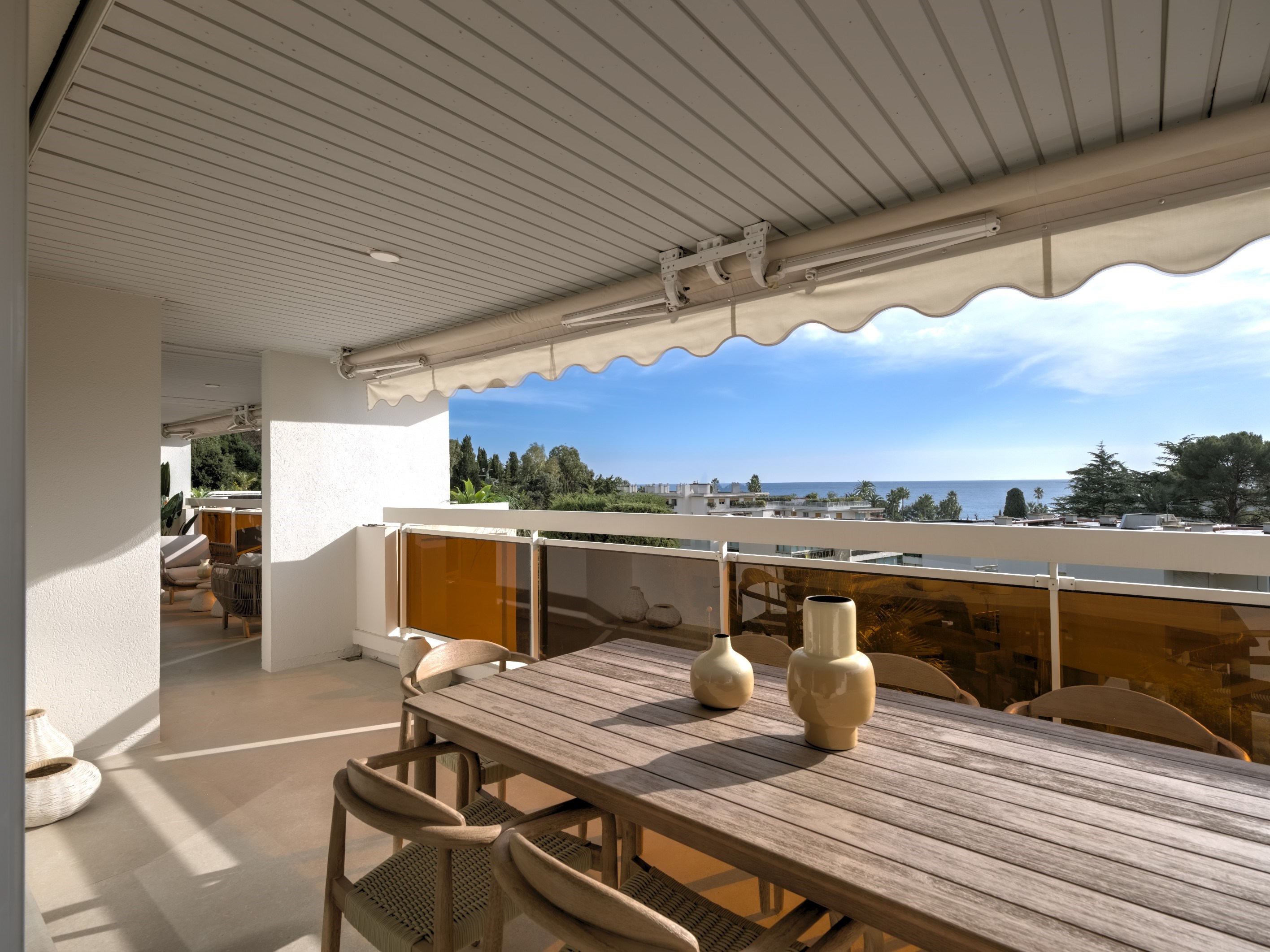  Cannes Basse Californie luxury 135 m² apartment, top floor, sea view - 物件實景