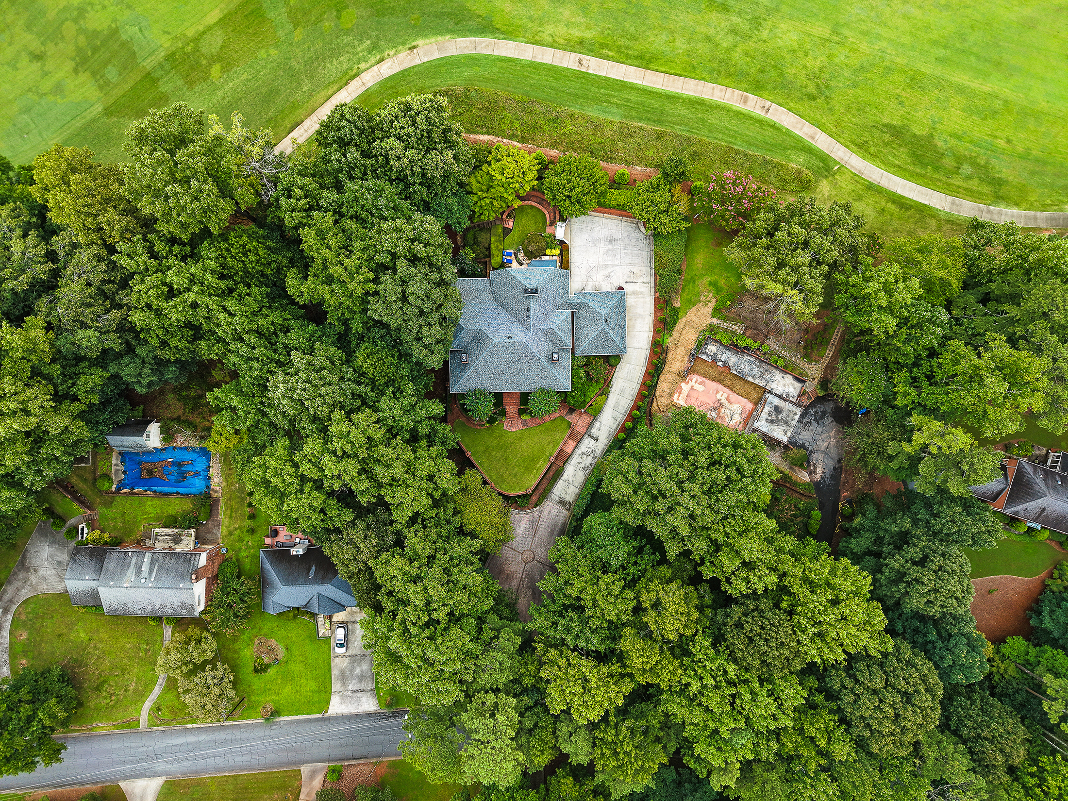  Extraordinary Gated Estate with Golf Course Views - 物件實景