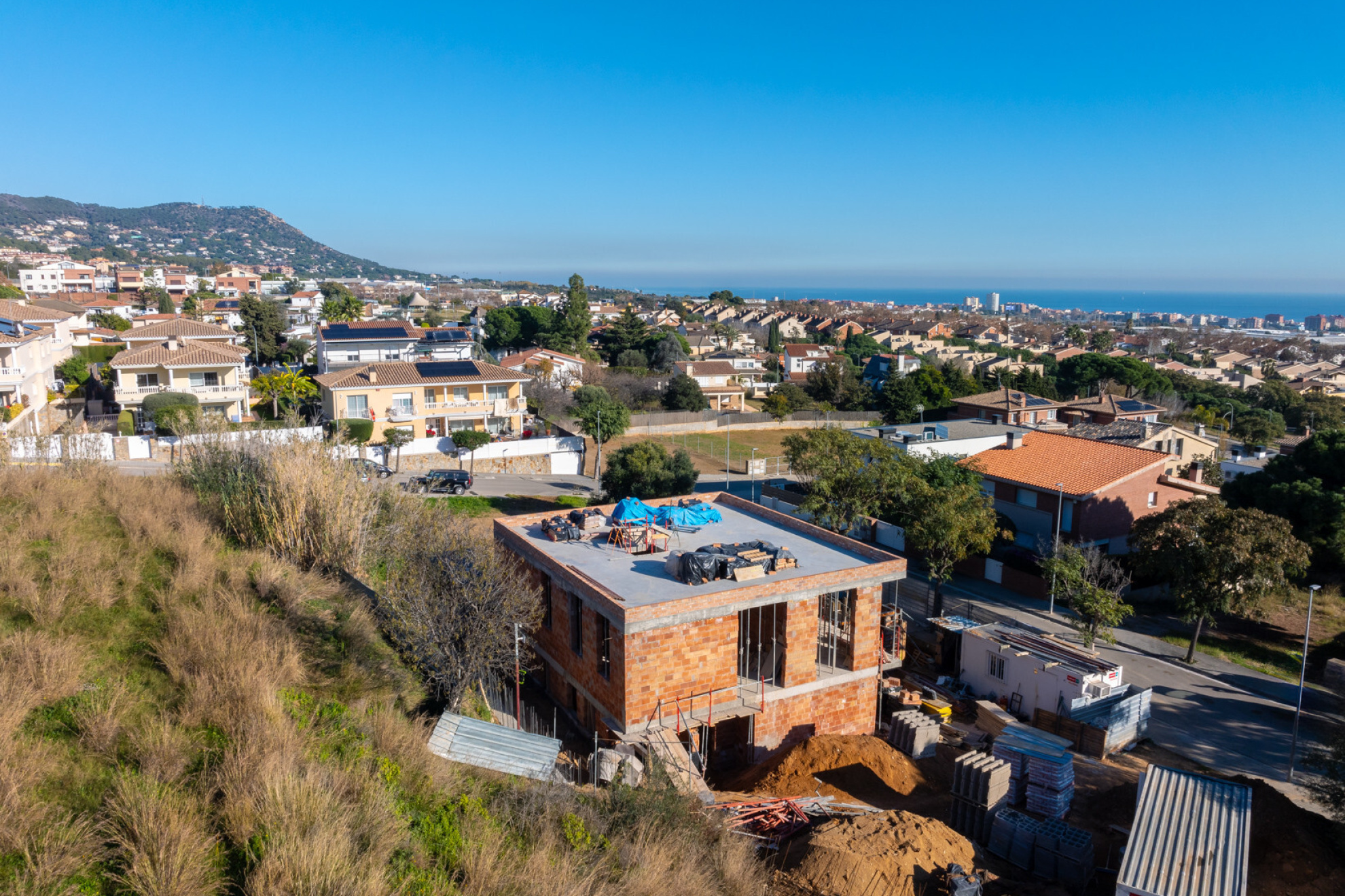  Ecological design house under construction in Vilassar - Costa Barcelona - 物件實景