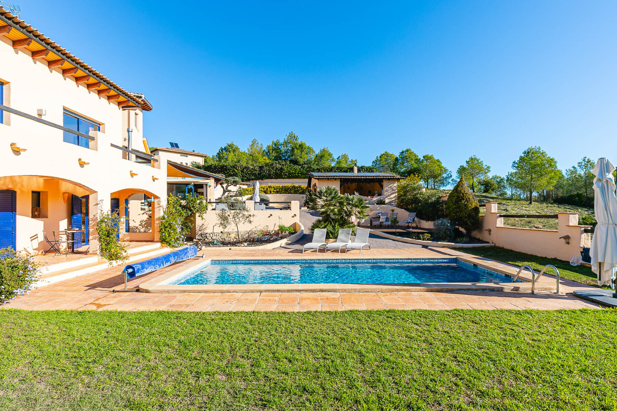  Beautiful Mediterranean villa with sea views in Mas Mestre, 15km from Sitges. - 物件實景