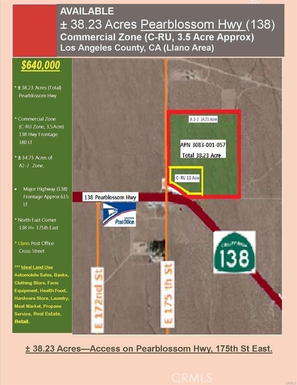 Llano, California, 93591, United States, ,Land,For Sale,2006300