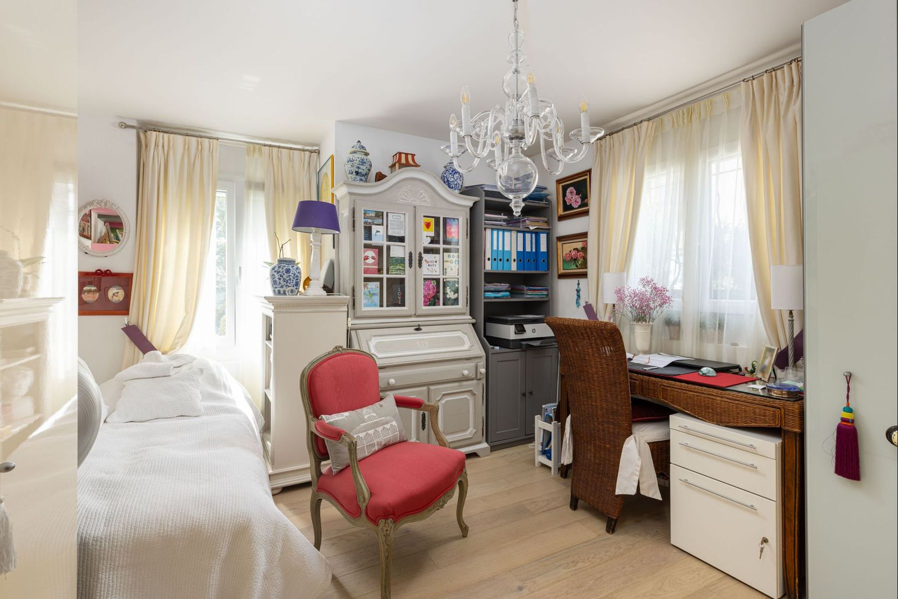  Superb apartment with large garden and terrace overlooking the lake and the Alps - 物件實景