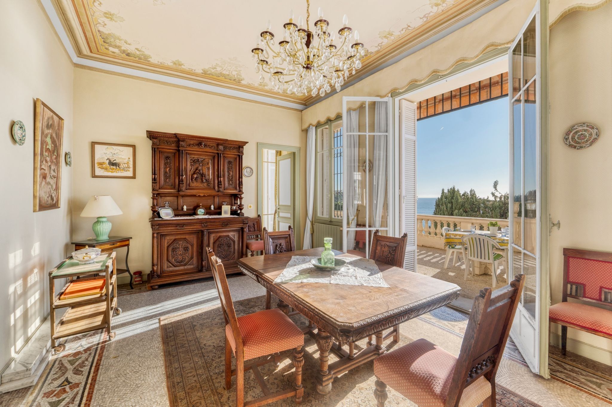  Belle Époque master house with sea view and Monaco in Roquebrune-Cap-Martin - 物件實景