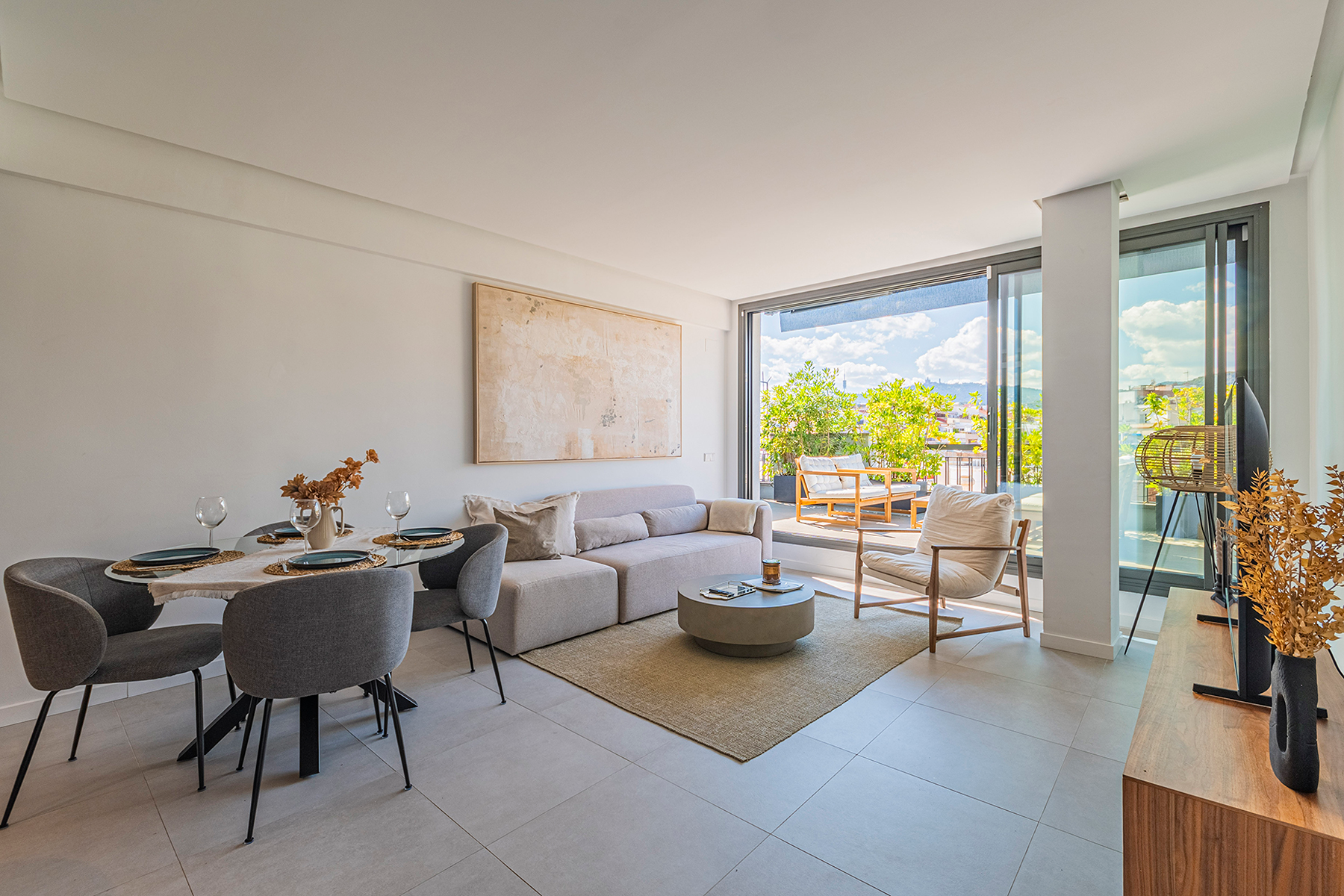  Renovated Penthouse with 2 terraces and views of the Sagrada Familia - 物件實景