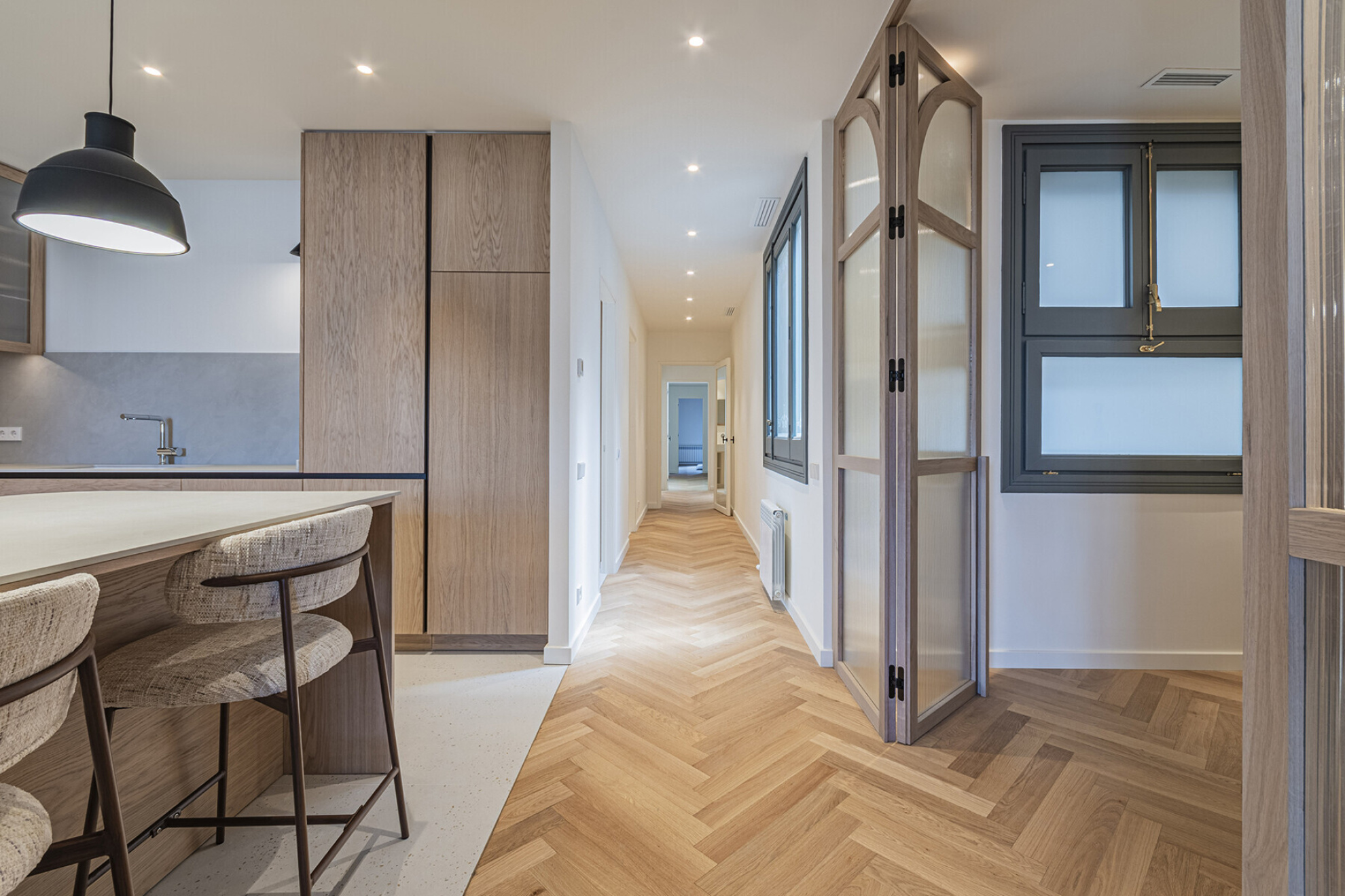  Elegant refurbished apartment of 221 m² in the Quadrat d