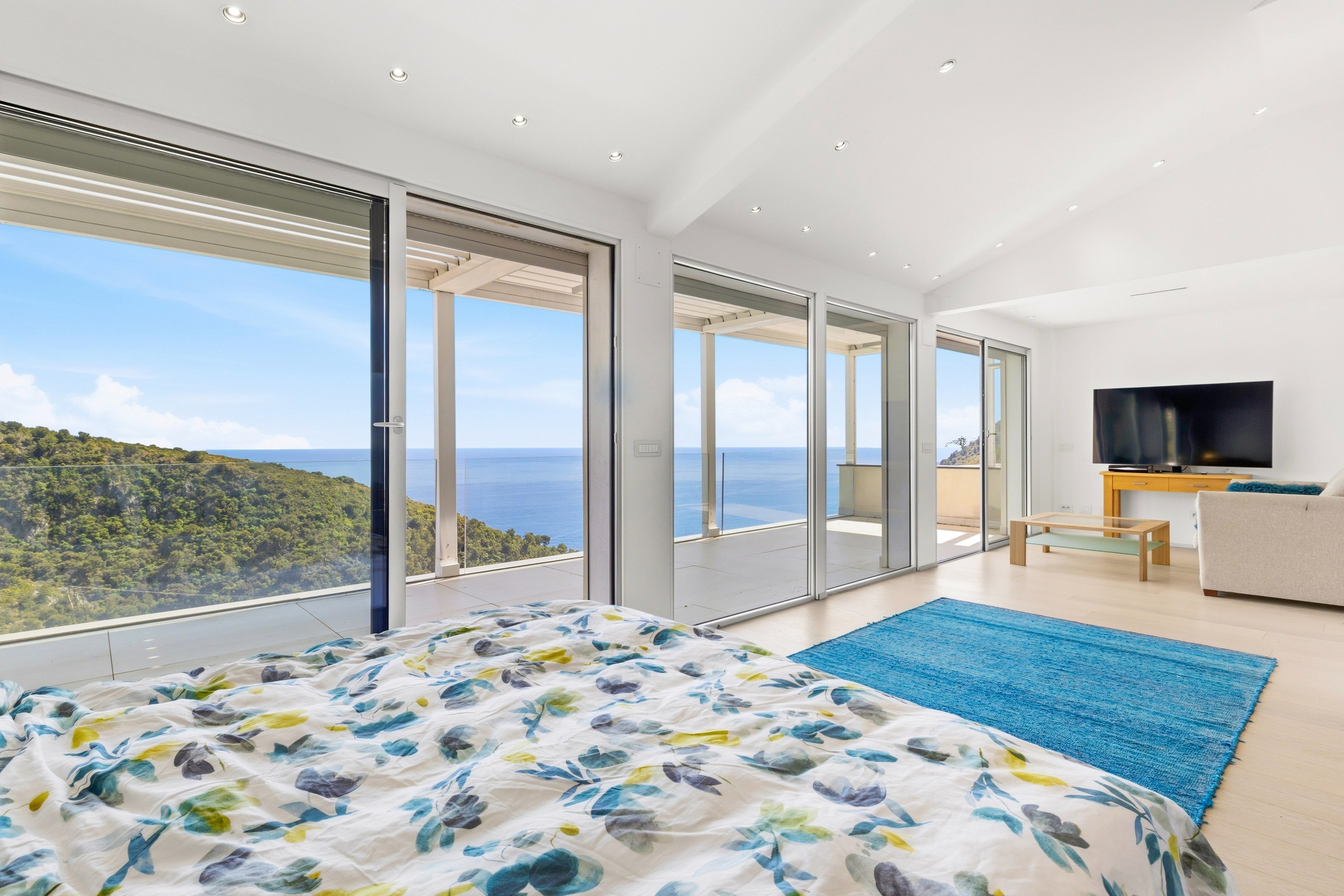  Property near Monaco, two villas for sale, approved 430 sqm project, pool, sea … - 物件實景