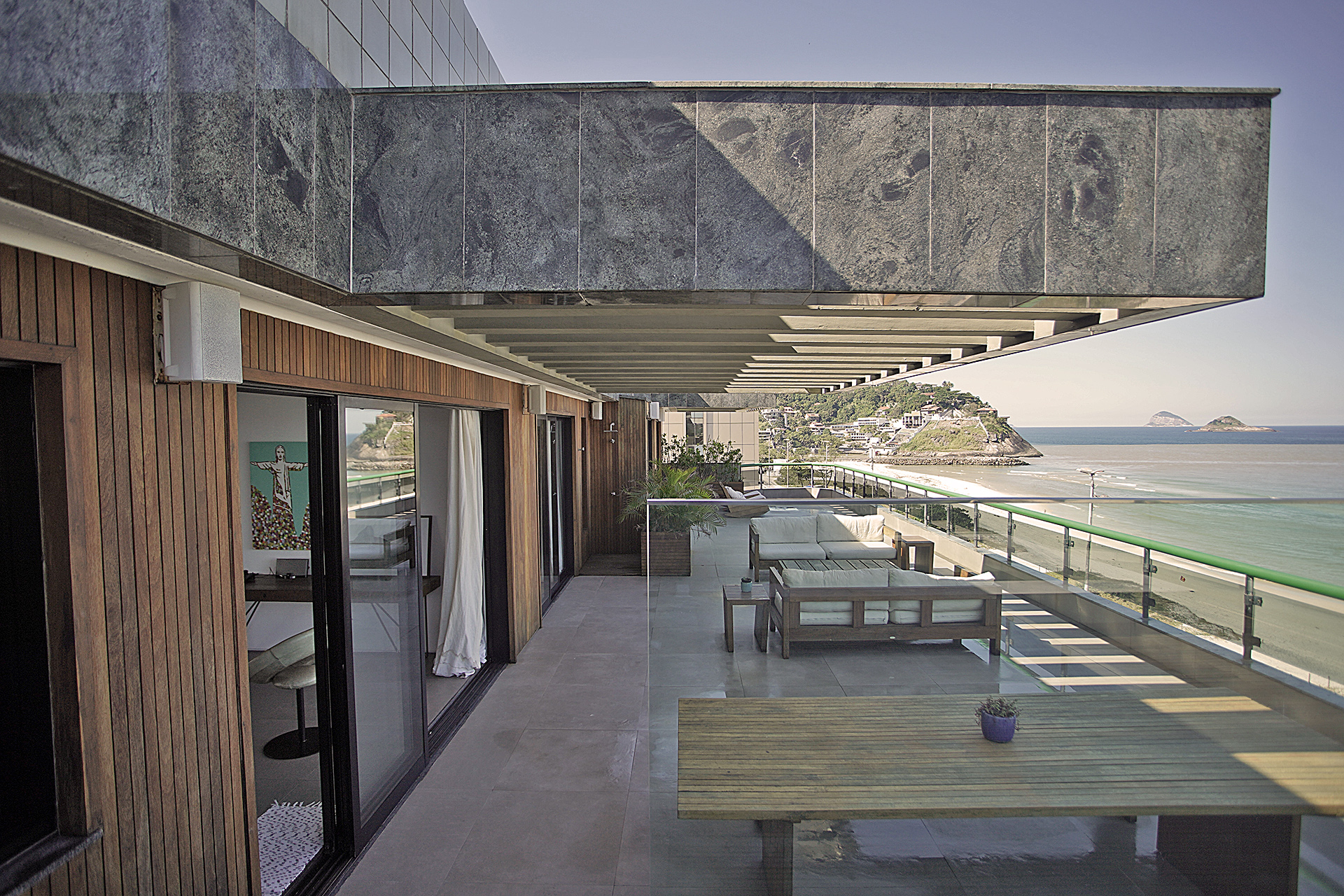 Single-level penthouse with direct ocean views in Jardim Oceânico - 物件實景