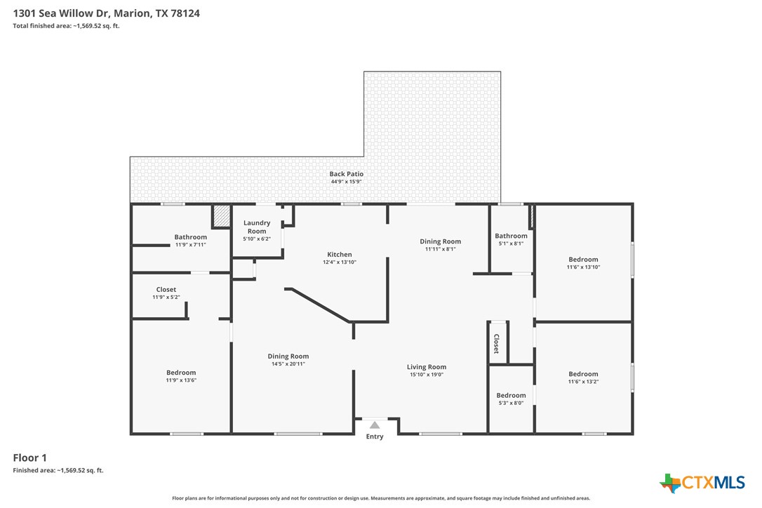 Marion, Texas, 78124, United States, 3 Bedrooms Bedrooms, ,2 BathroomsBathrooms,Residential,For Sale,2049324