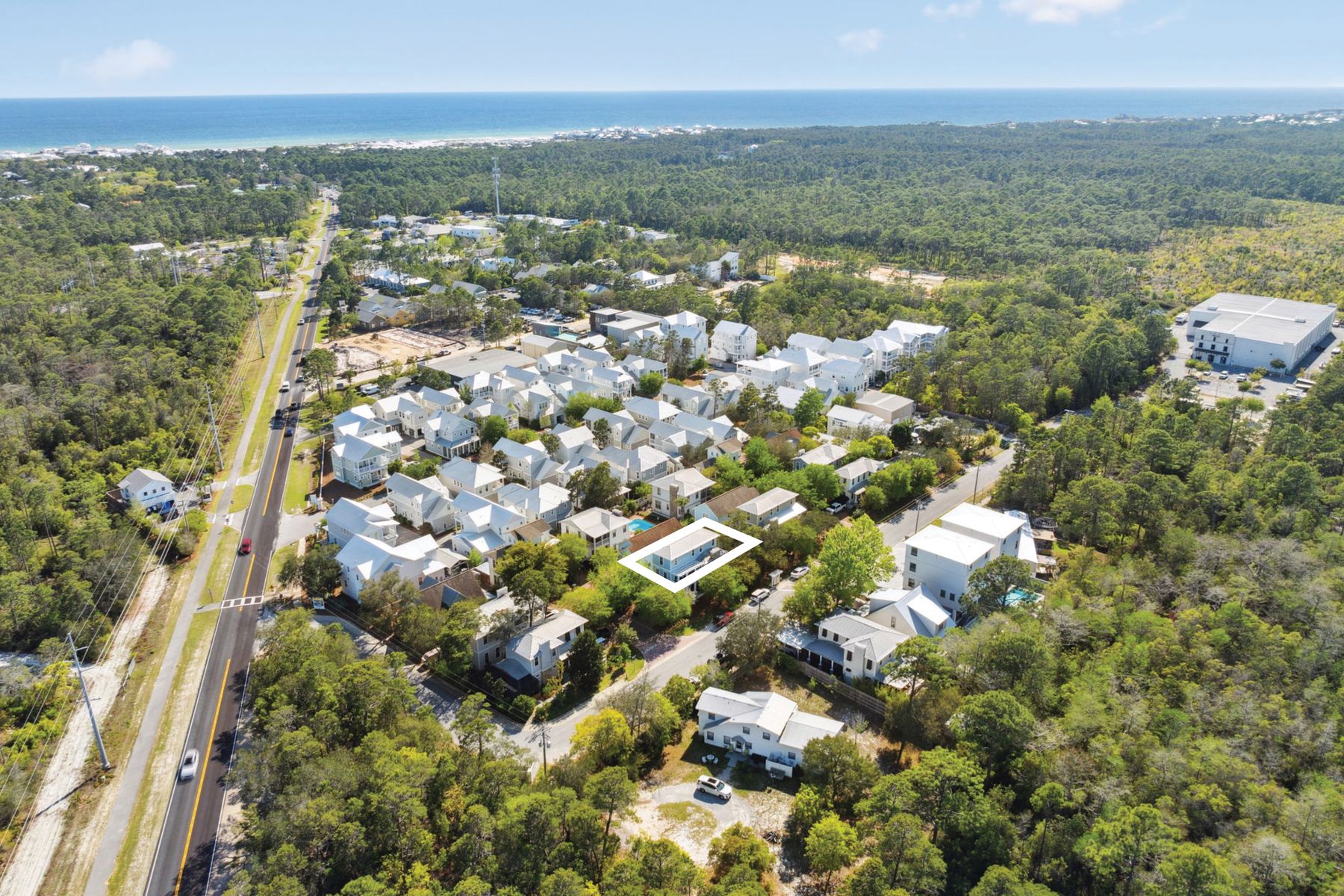  Income-Producing Grayton Beach Retreat with Pool and Golf Cart - 物件實景