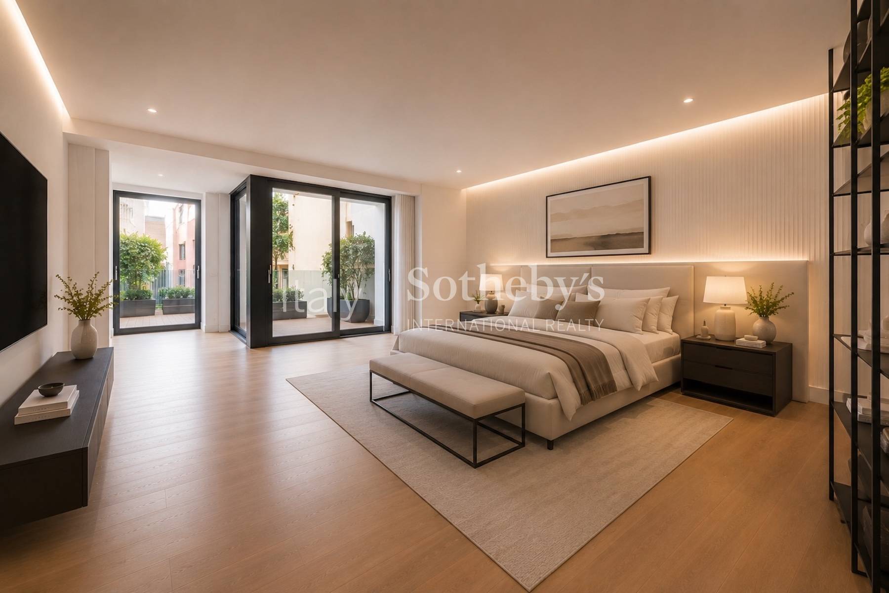  Bright residence with garden and terraces in Brera - 物件實景