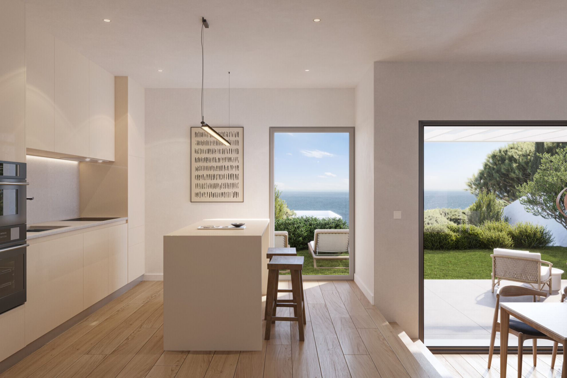  Newly built house with sea views in Caldes d
