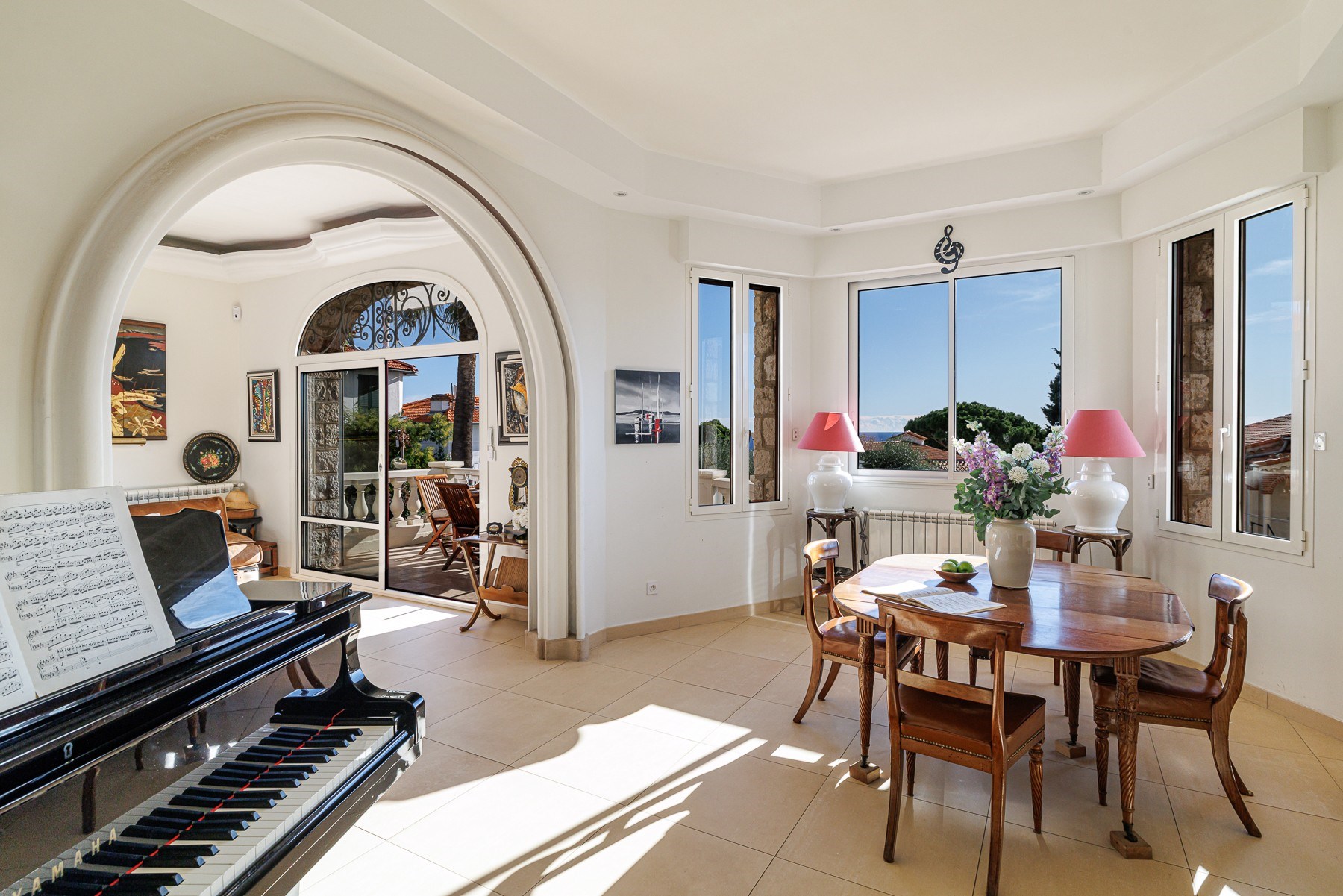  Cap de Nice, character villa with garden, sea view, and independent apartment - 物件實景