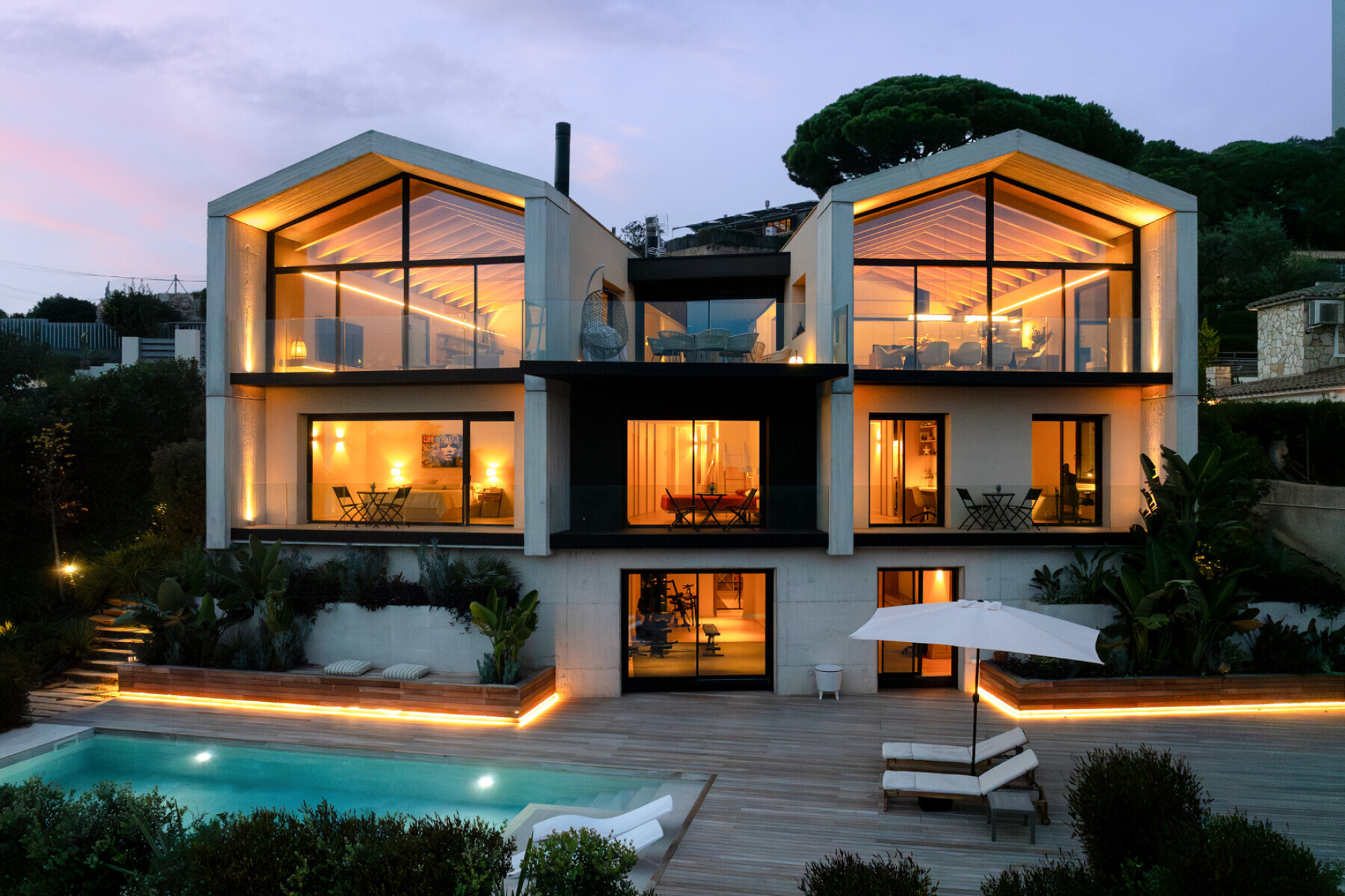  Spectacular design house with panoramic sea views in Cabrils - Costa BCN - 物件實景