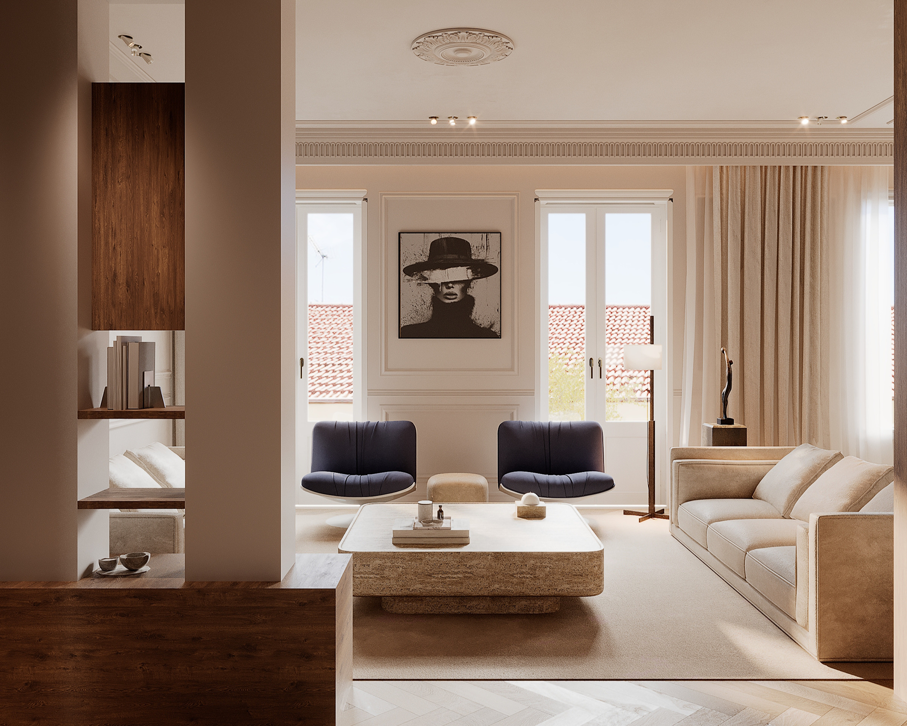  Classic flat in Almagro, Chamberí, with views and natural light - 物件實景