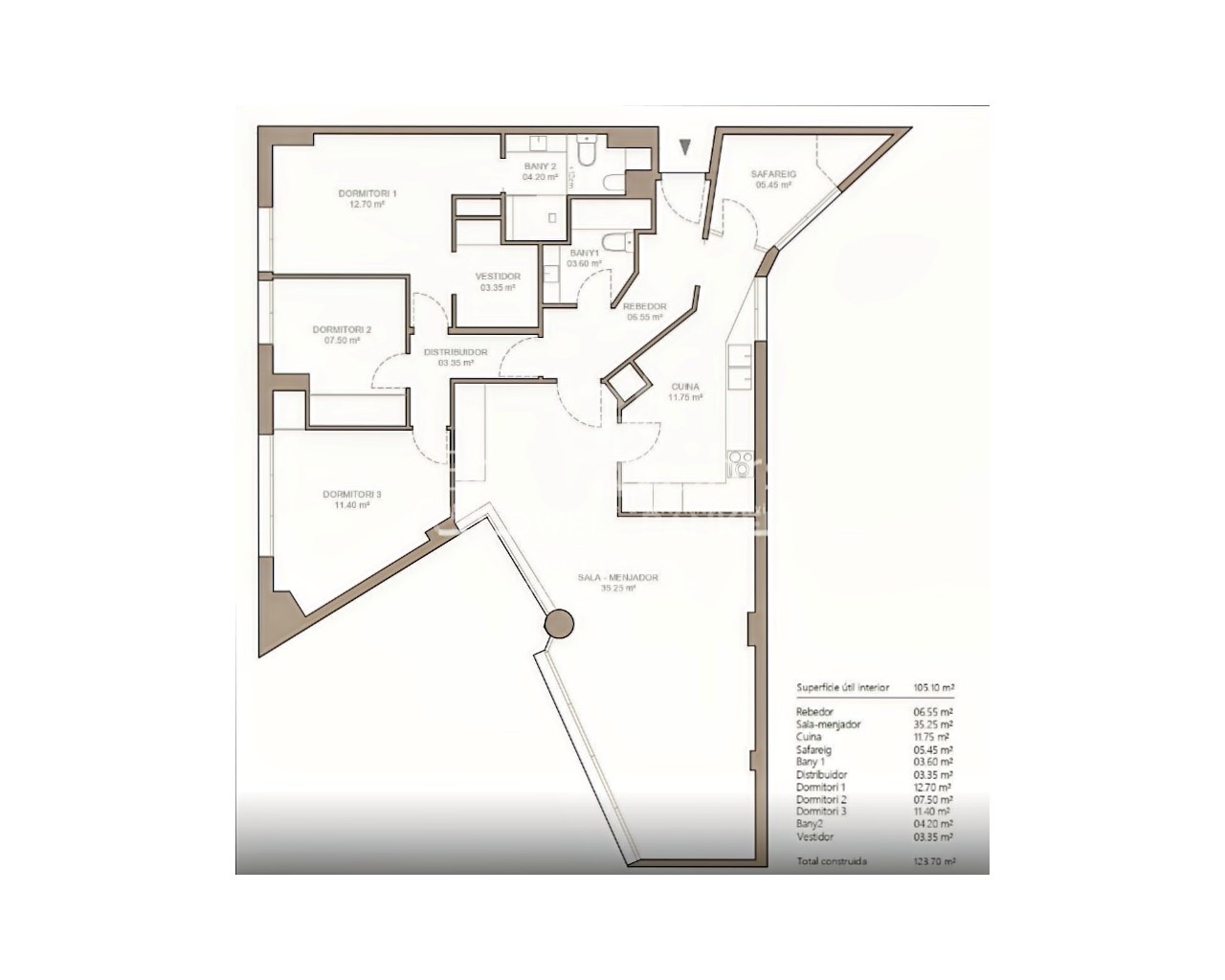 Barcelona, Catalonia, ES, 3 Bedrooms Bedrooms, ,2 BathroomsBathrooms,Residential,For Sale,1615958