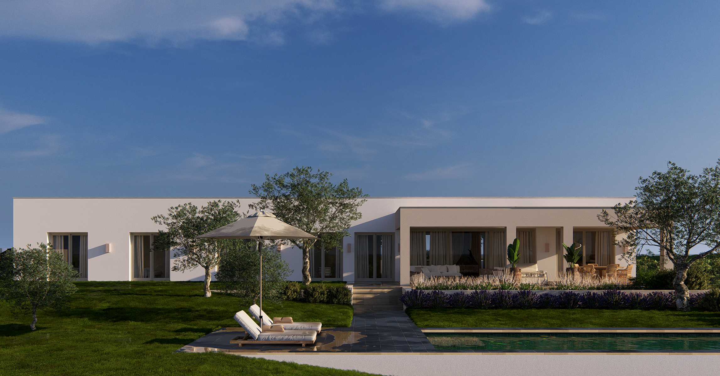  Single-level designer villa with private pool in Sotogrande Alto - 物件實景