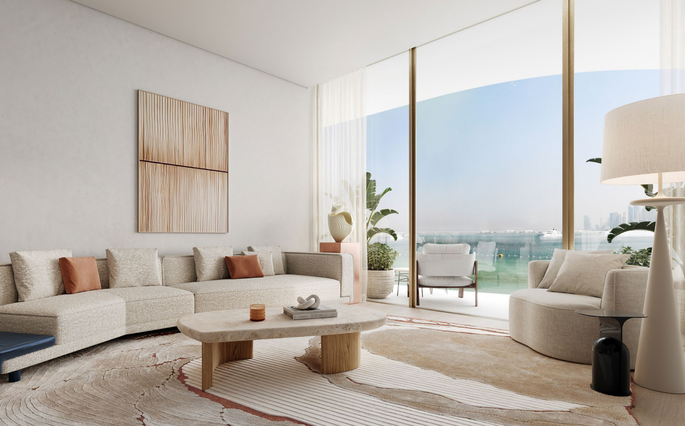  Exquisite Waterfront Apartment in Dubai Harbour - 物件實景