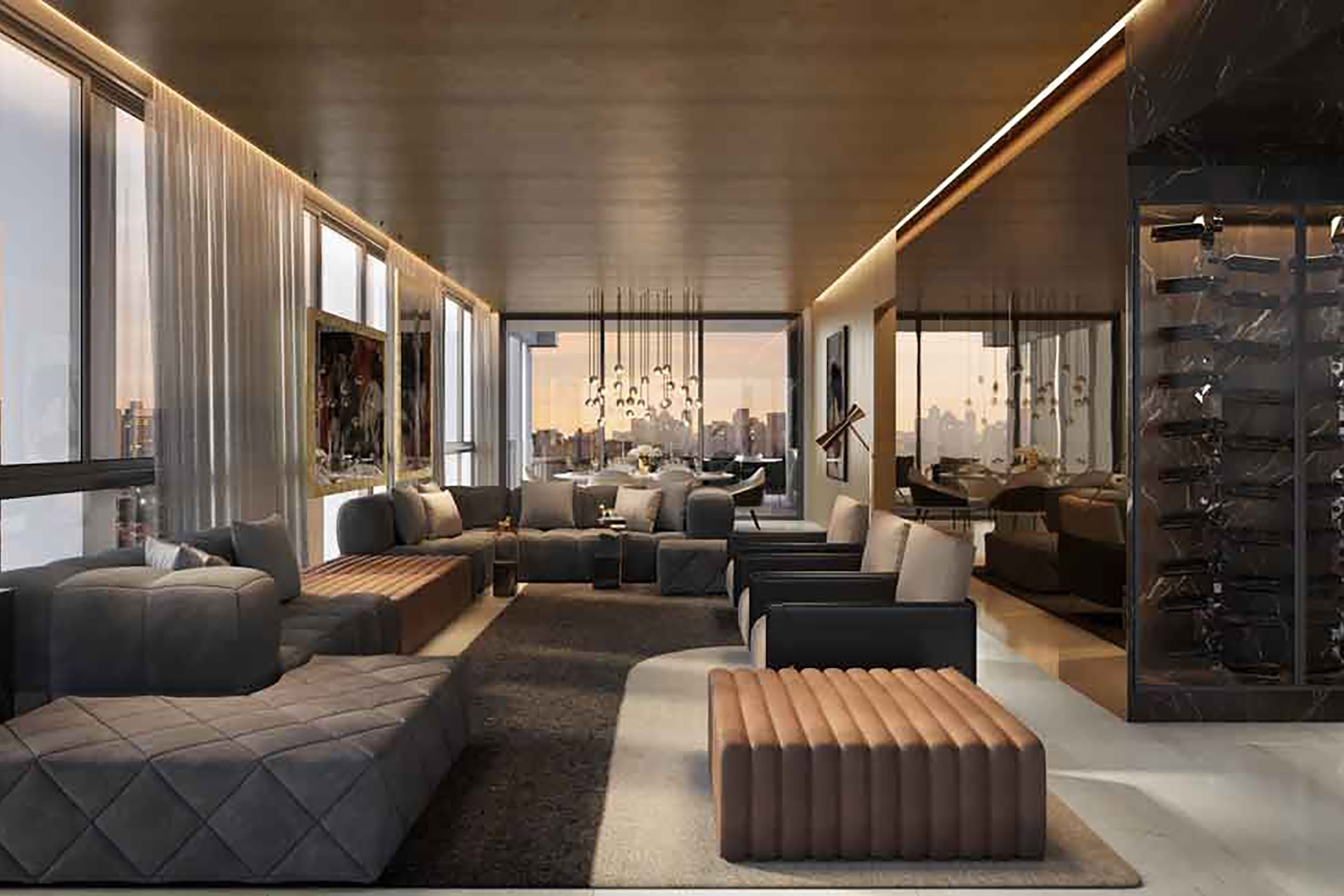  Exclusive duplex penthouse with 360° views at Tonino Lamborghini Residences - 物件實景
