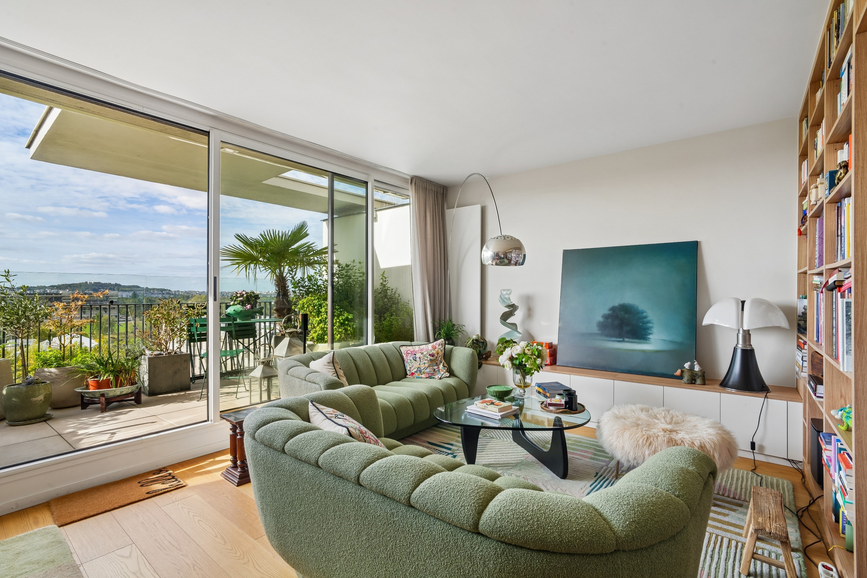  PARIS 16TH - TOP-FLOOR APARTMENT WITH TERRACE AND PANORAMIC VIEWS - 物件實景