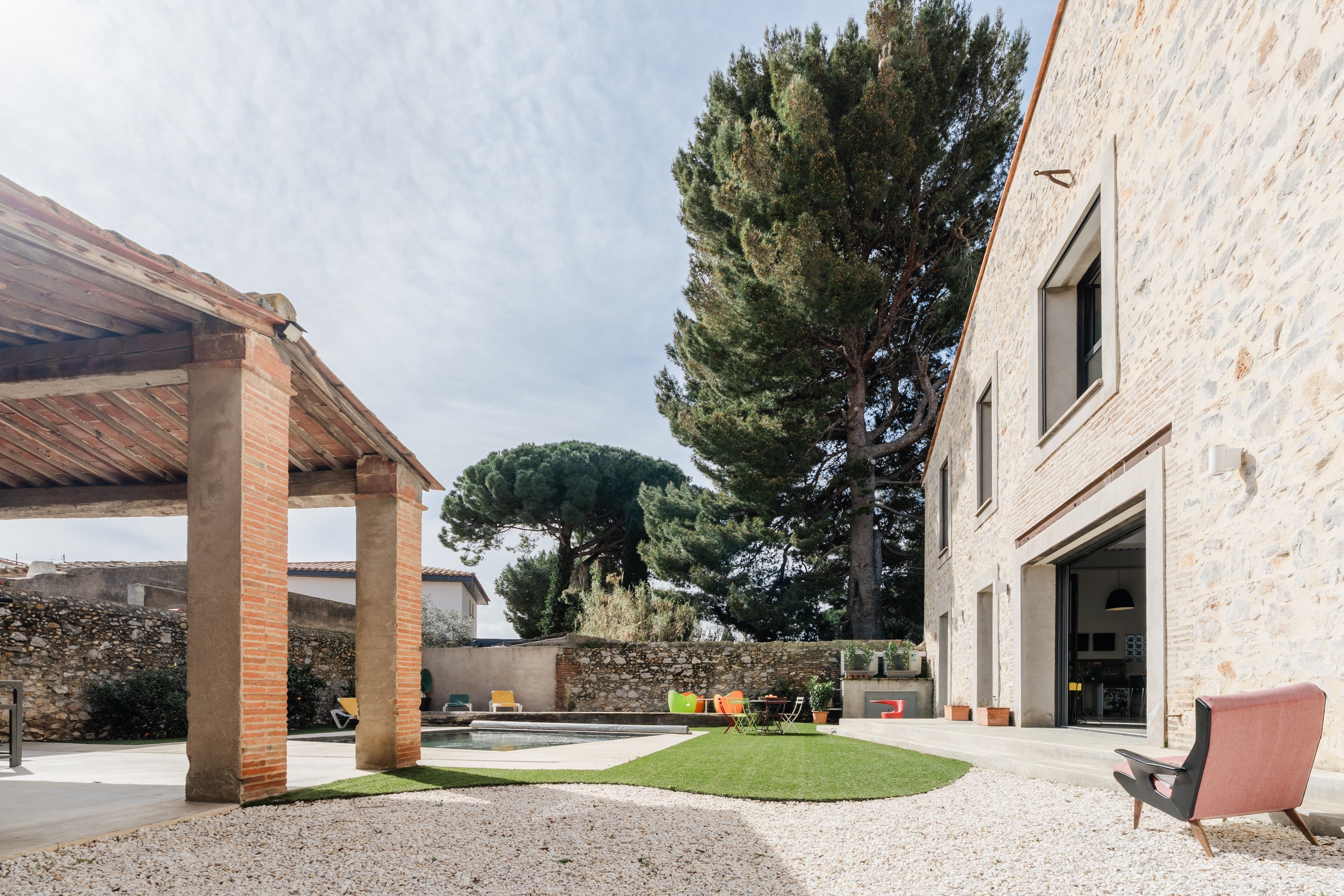  renovated barn of 363m² with swimming pool and garage of 60m² - 物件實景