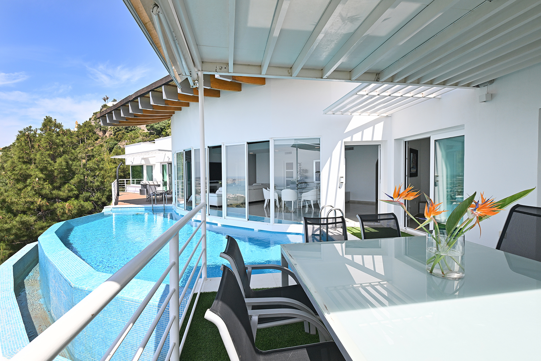  Architect-designed villa, single level with views to Ceuta and Africa - 物件實景
