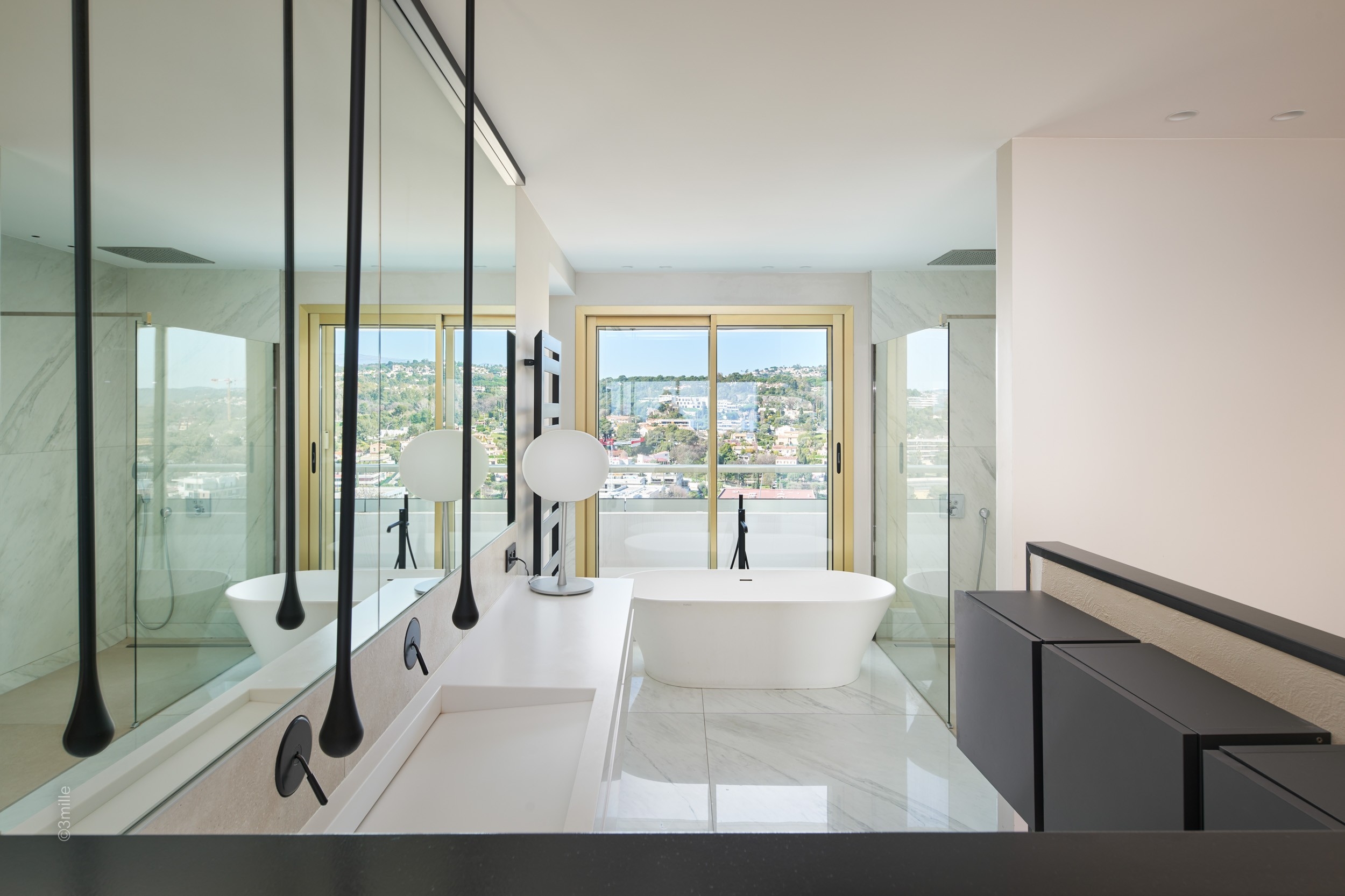  Sole agents, Villeneuve Loubet, Triplex Apartment on the top floor of the Marin… - 物件實景