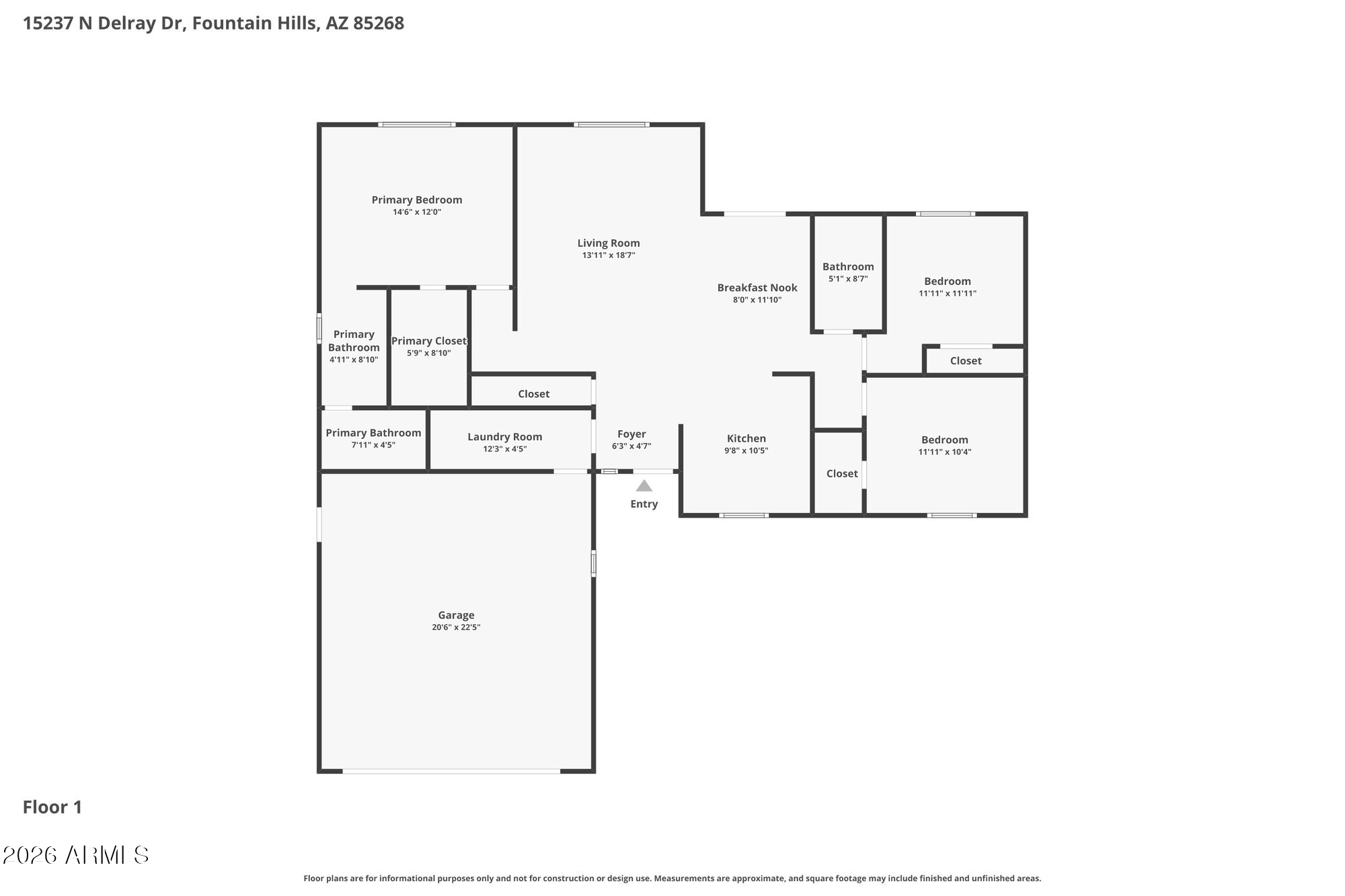  15237 N Del Ray Drive ¦ Fountain Hills, AZ - 物件實景