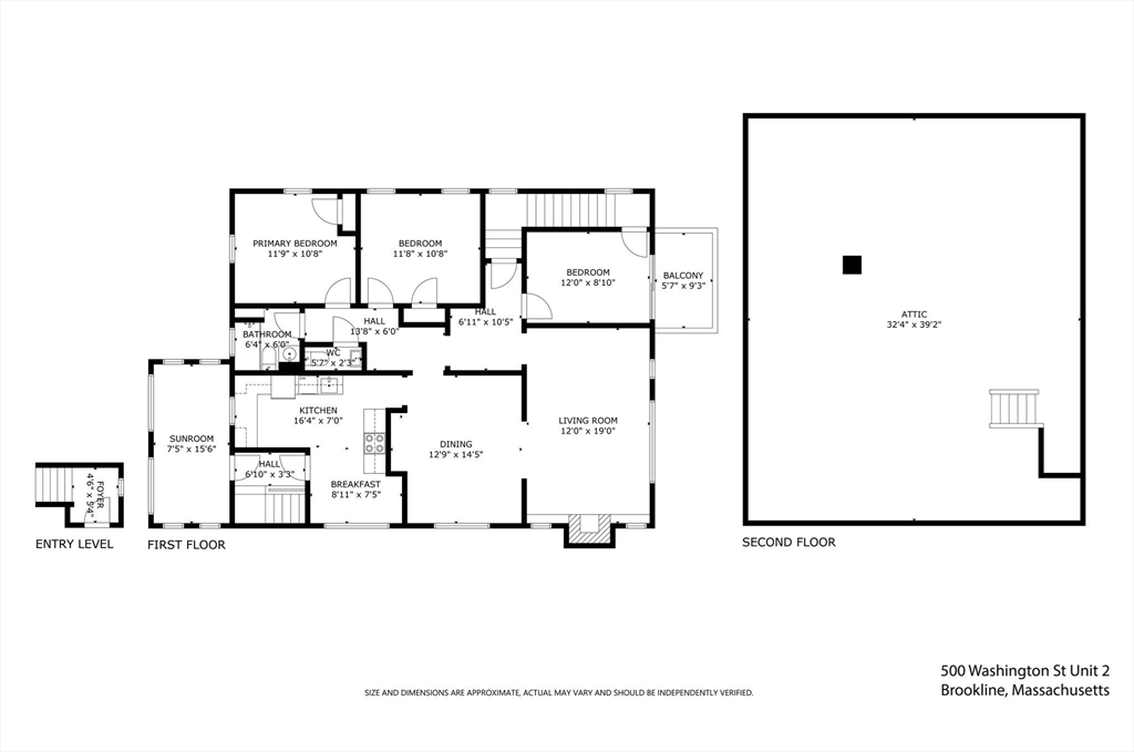 Brookline, Massachusetts, 02446, United States, 3 Bedrooms Bedrooms, ,2 BathroomsBathrooms,Residential,For Sale,1942016