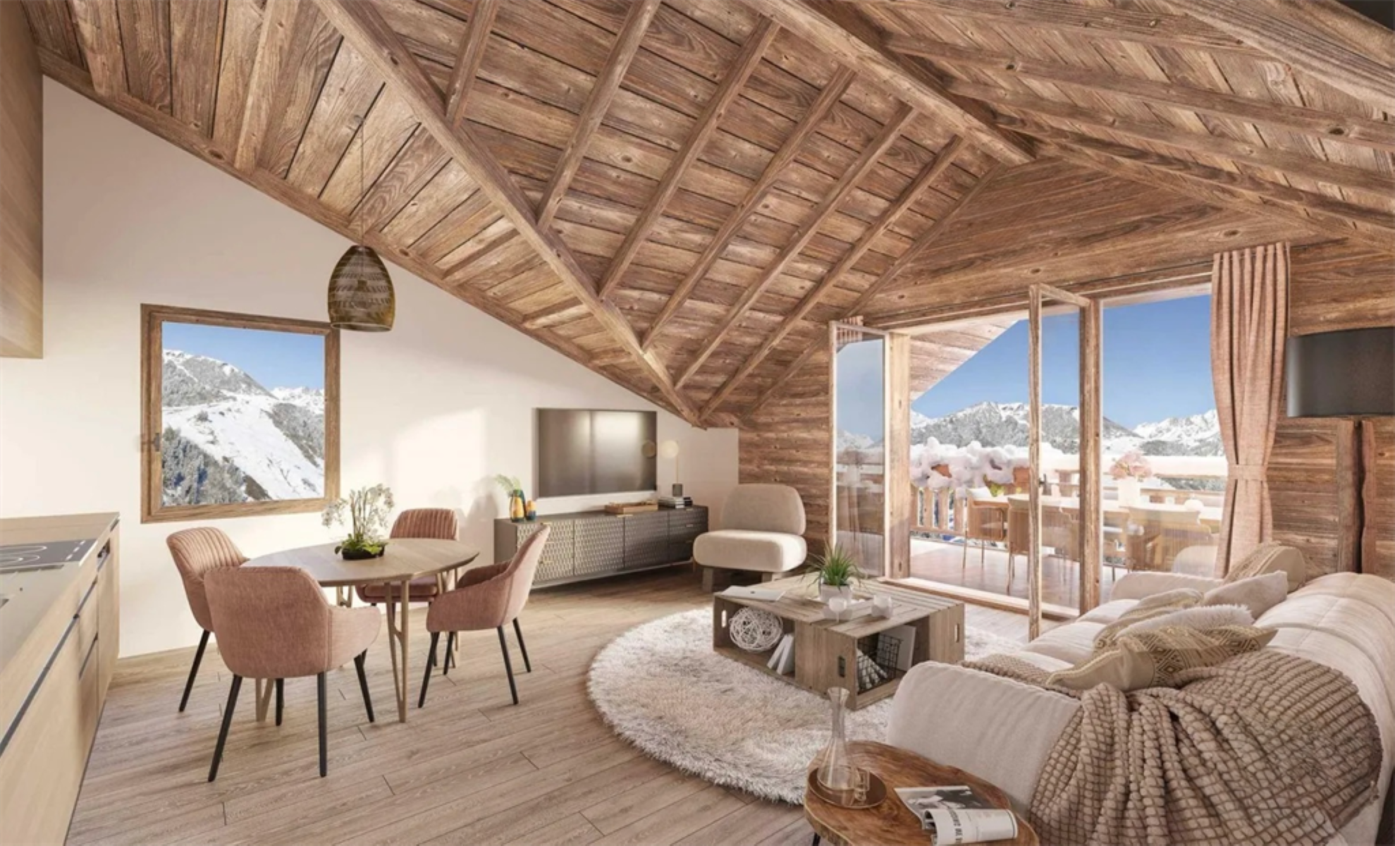  Apartment les Ecrins - In the Heart of the village d