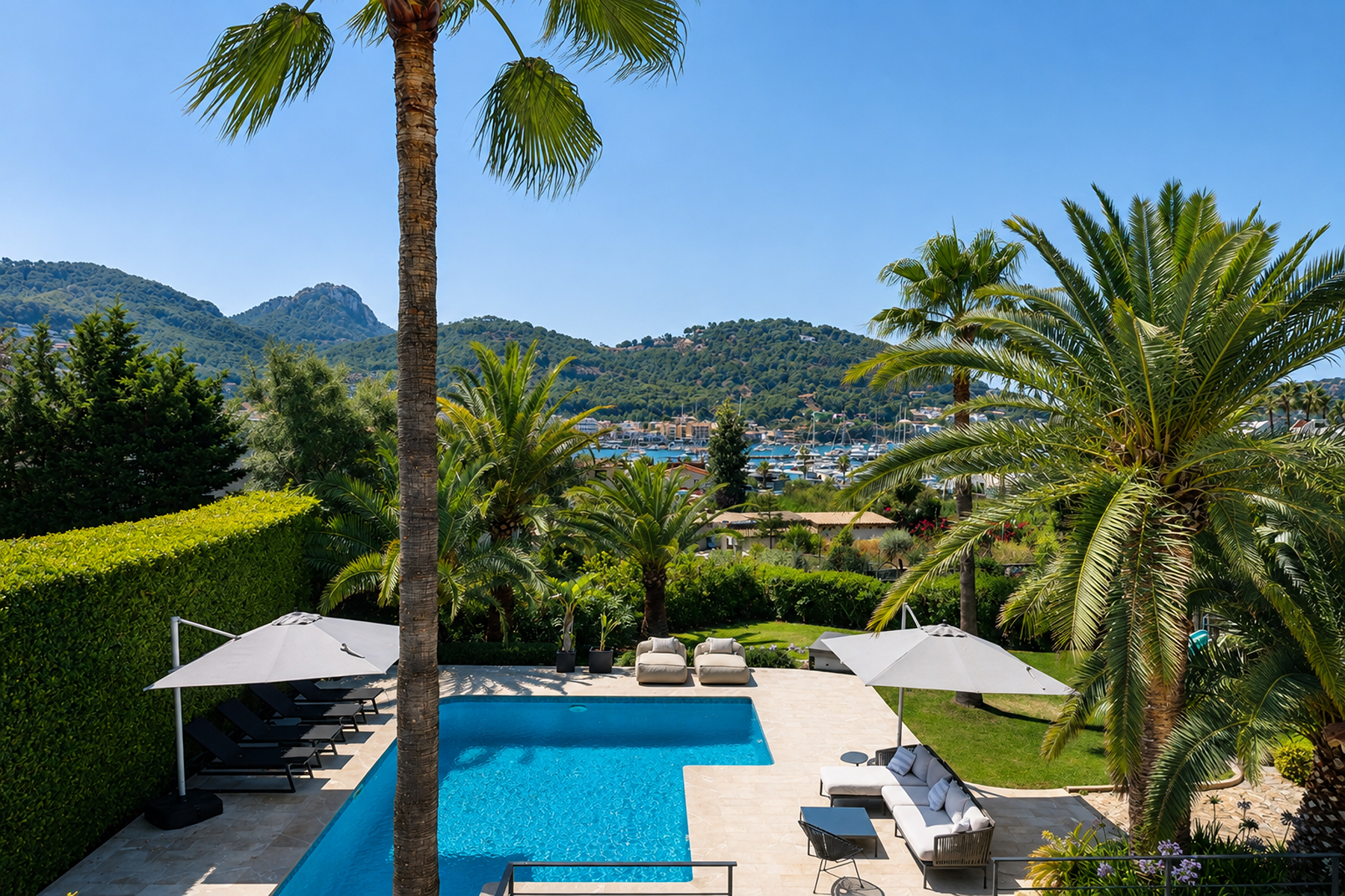  Villa with holiday rental license and pool in Port d´Andratx - 物件實景