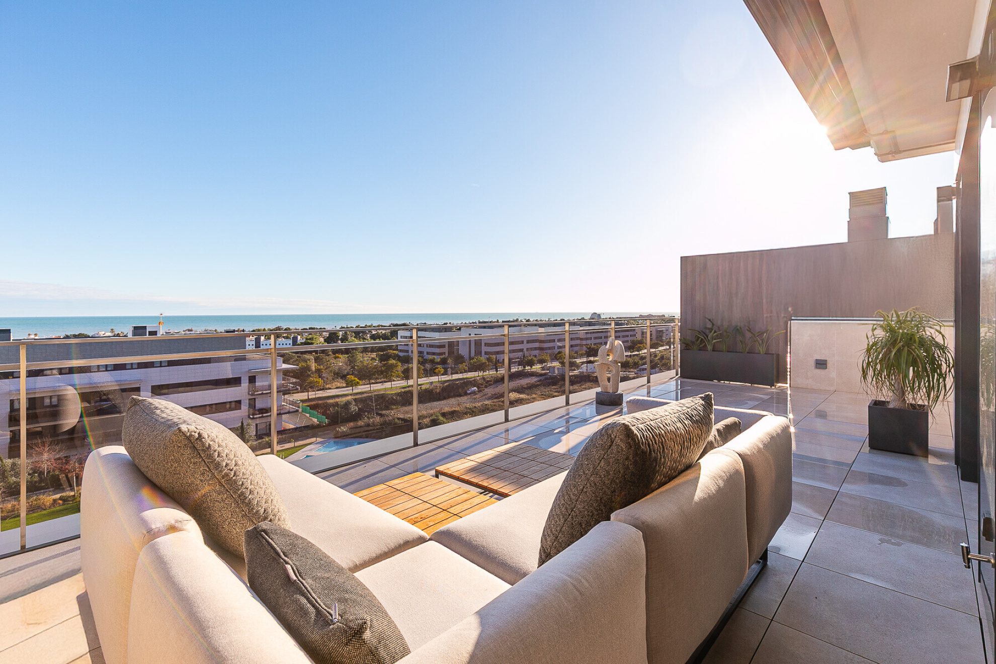  2 Bedroom Penthouse with panoramic sea views in the Plana of Sitges - 物件實景