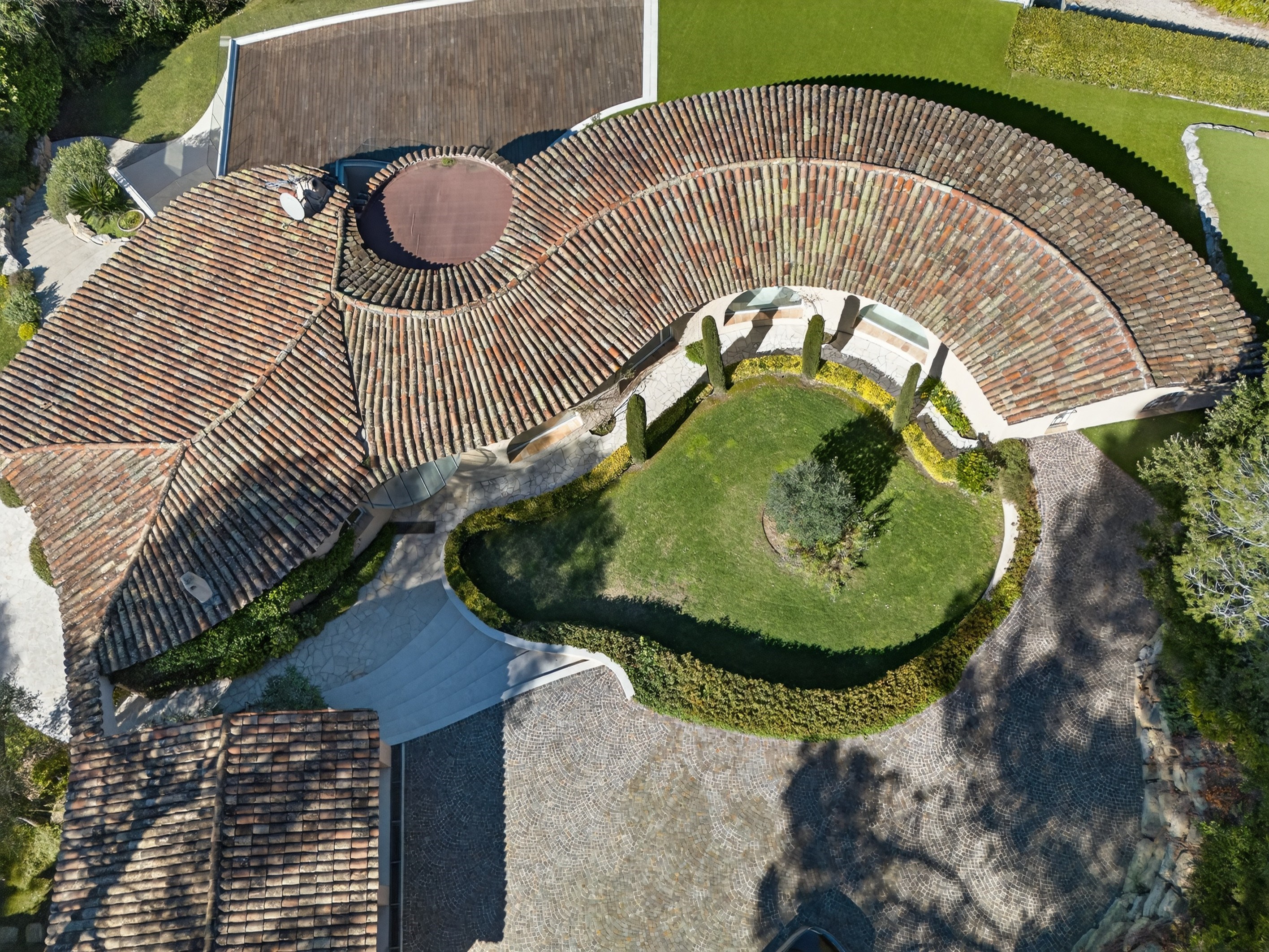  Mouans-Sartoux near Cannes, Couëlle style bastide with pool and valley views - 物件實景