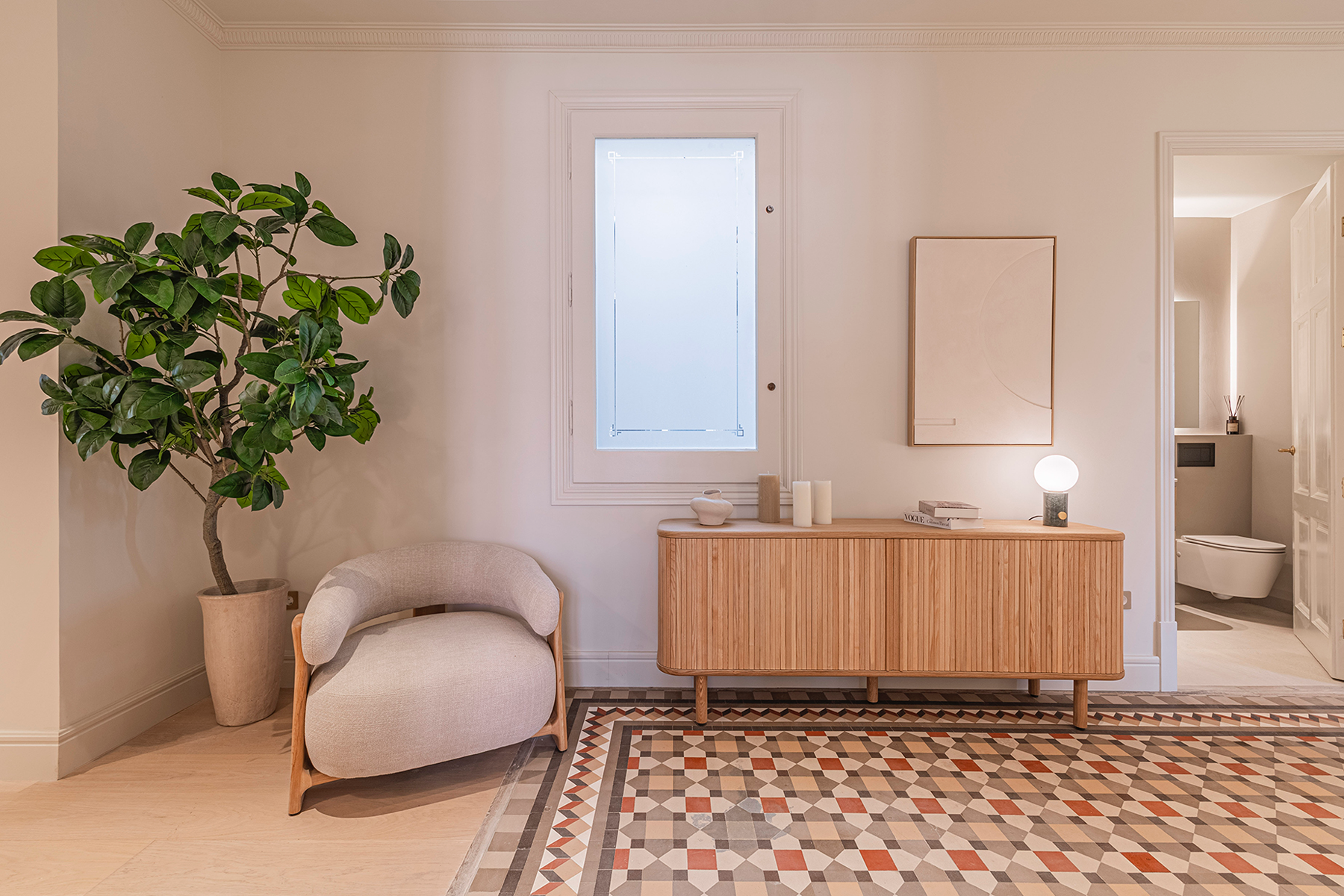  Designer Upper-Floor Apartment with Private Terrace in the Quadrat d’Or - 物件實景